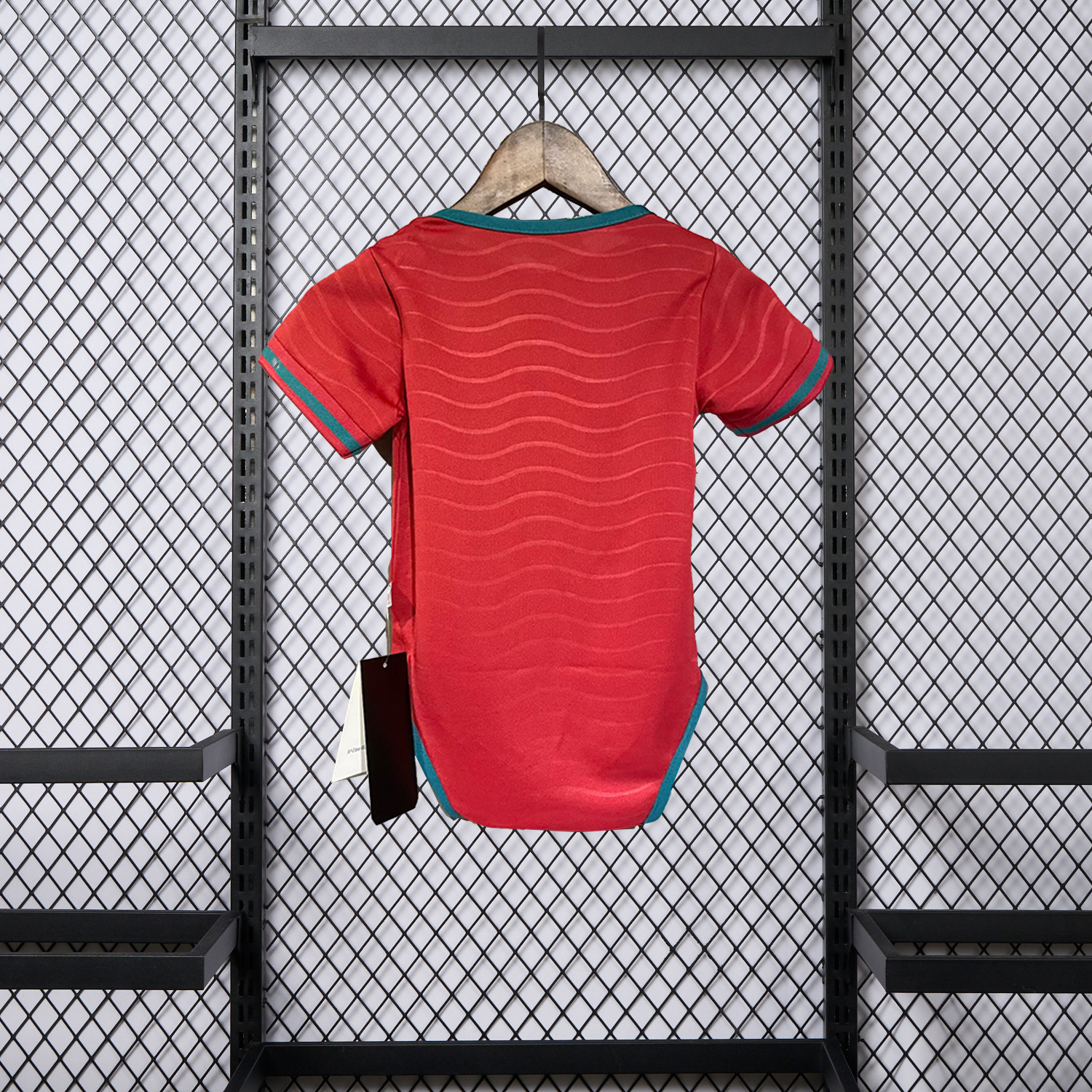 Unitedfootballkit.com | Portugal 2026 Home Baby Crawling Suit -Customize Name, Number and Patch | Worldwide Shipping