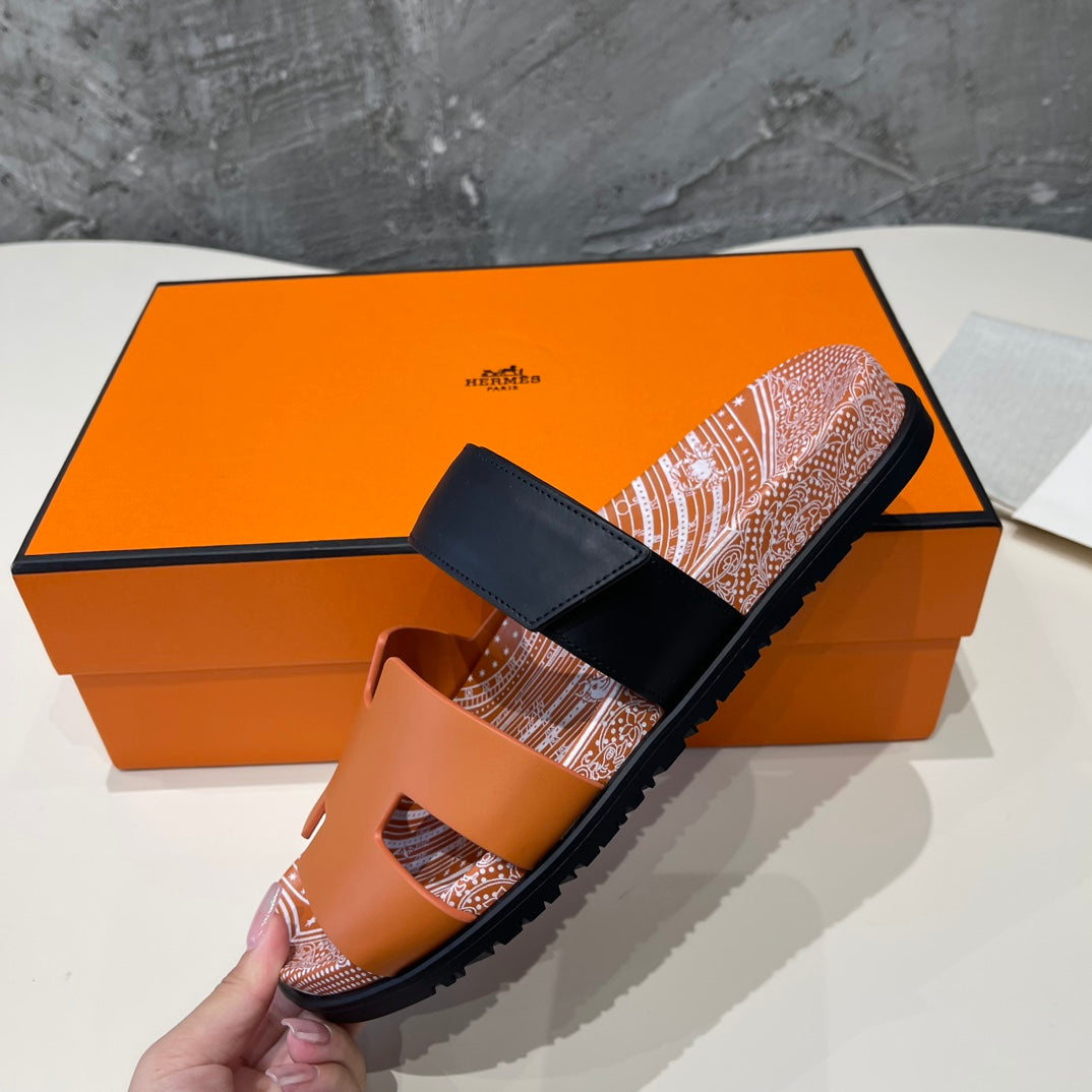 CHYPRE SANDAL CARAMEL CALFSKIN UNIQUE、mysite、Cacoeks