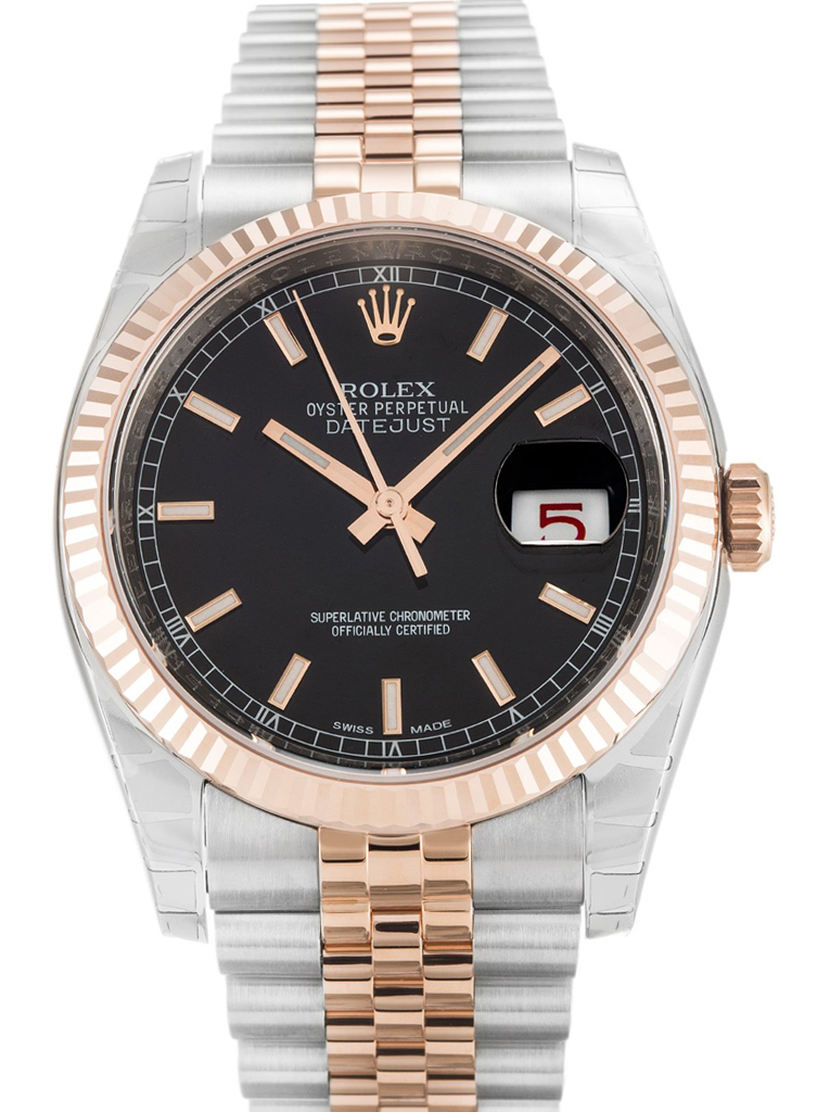 Replica Rolex Lady-Datejust 36mm Rose Dial 179171-fasswatch