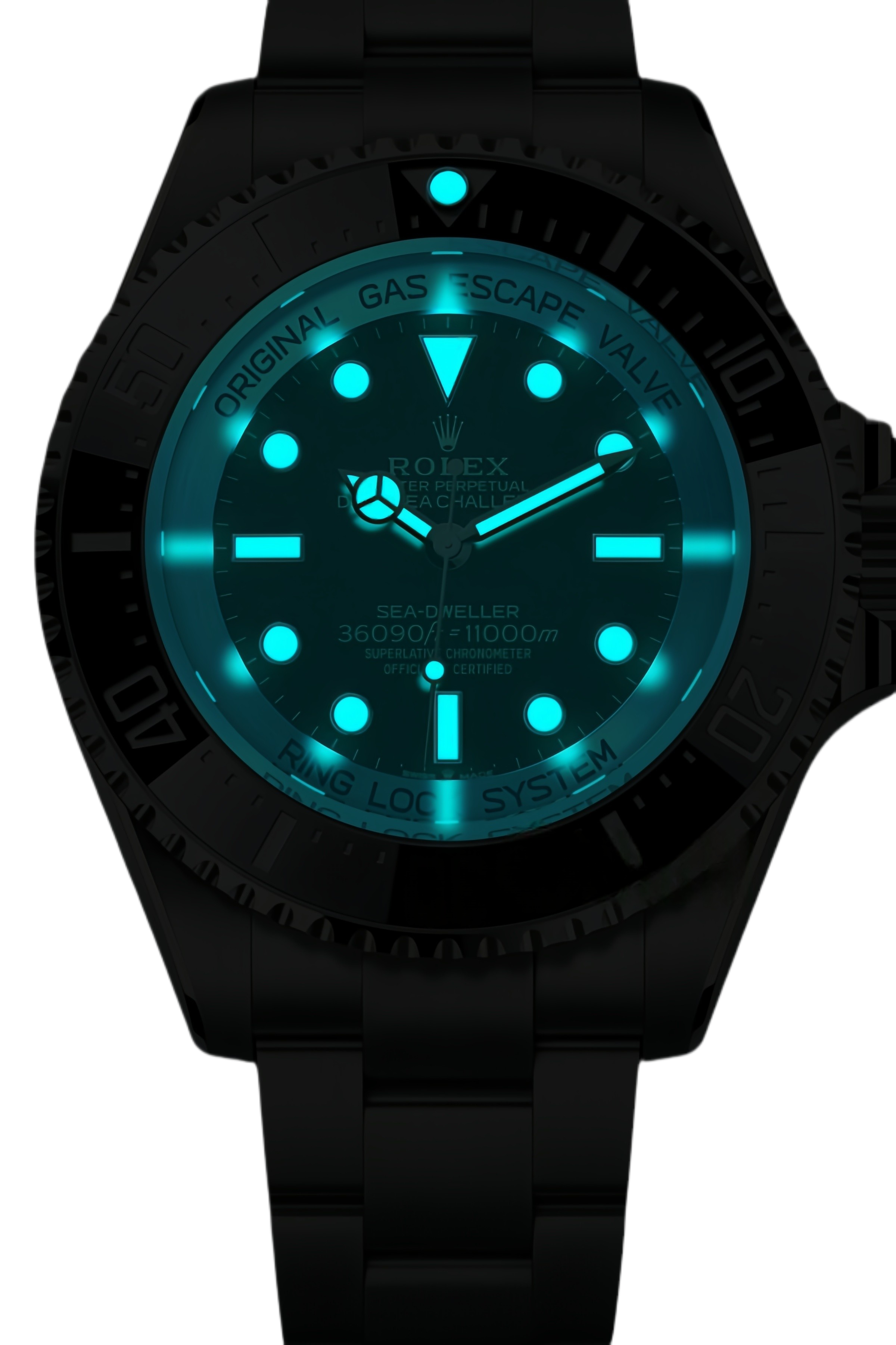 Rolex Deepsea Challenge 50mm Titanium Sea-Dweller Super Clone Swiss Replica Watch Ref M126067-0001