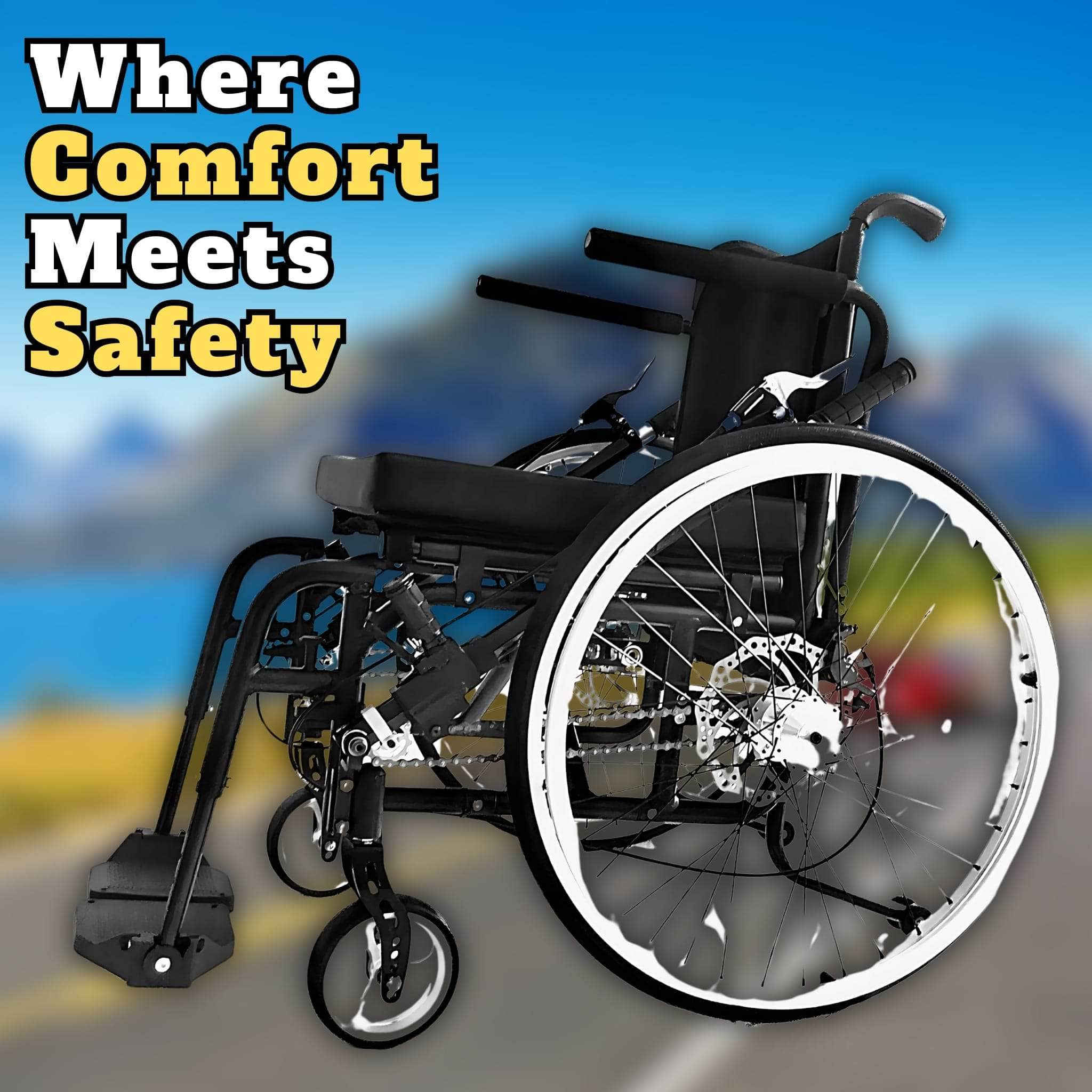 Jackdrive 2.0 Lever Drive Wheelchair: Where Comfort Meets Safety