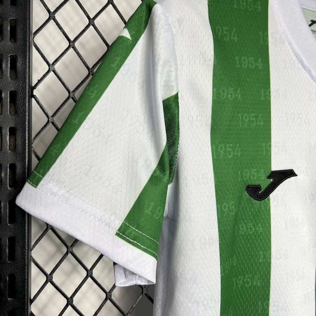 ManixJersey.com | Cordoba CF 24-25 Home Kids Kit -Customize Name, Number and Patch | Worldwide Shipping
