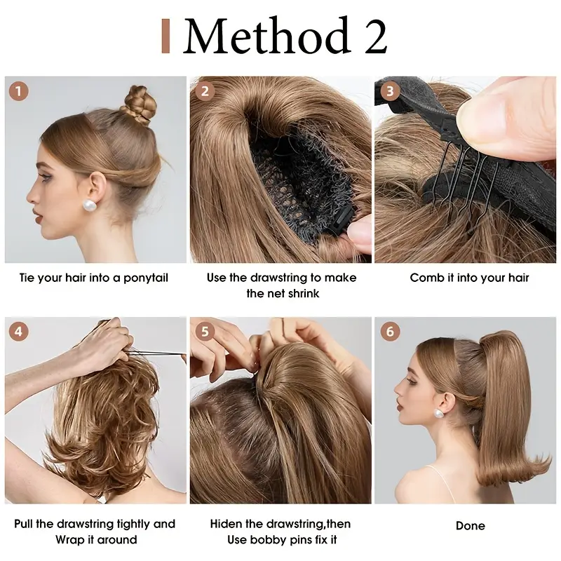 half wig synthetic none lace heat resistant wig for women 180 density volumizing hair wigs details 5