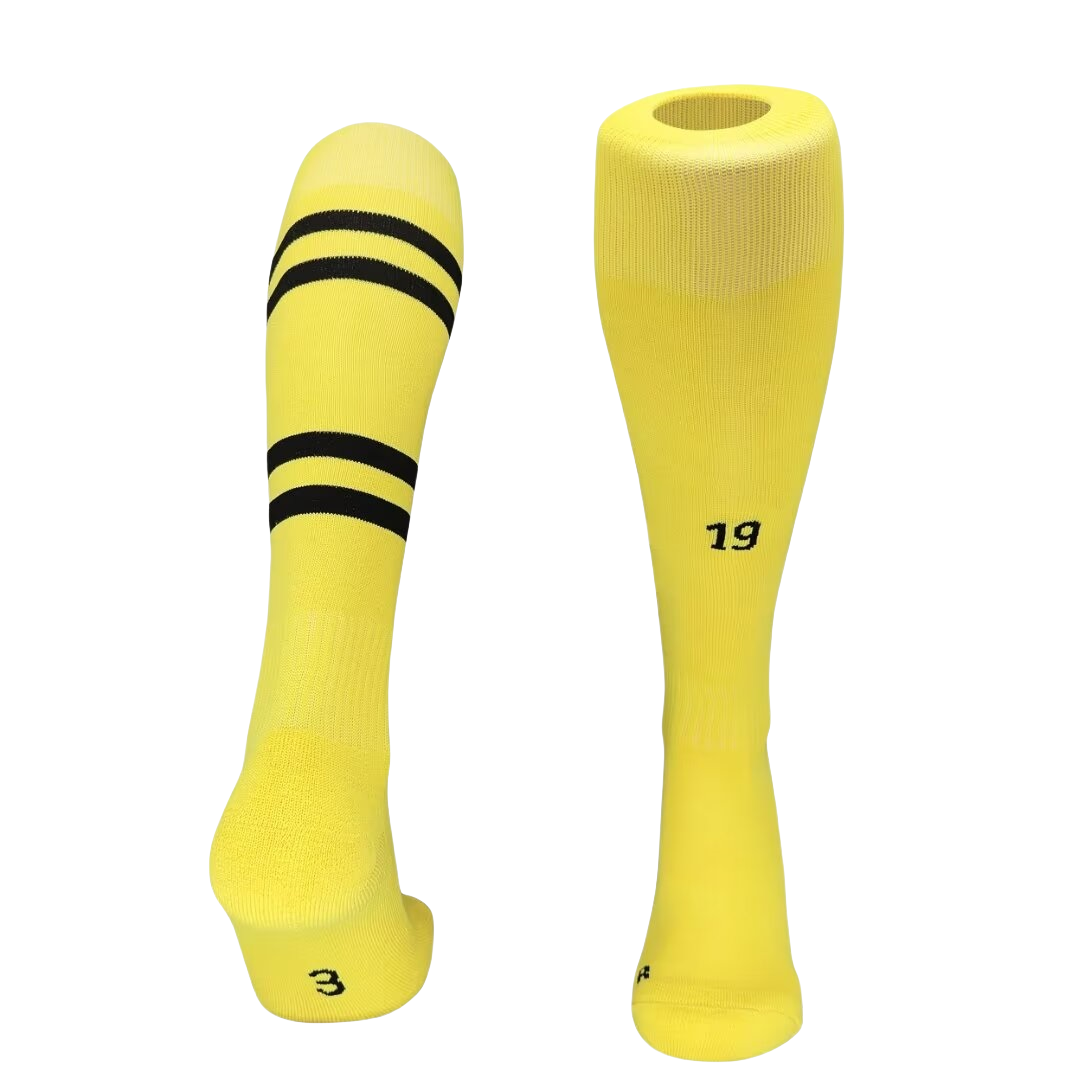 ManixJersey.com | Dortmund 24-25 Home Socks - Yellow -Customize Name, Number and Patch | Worldwide Shipping