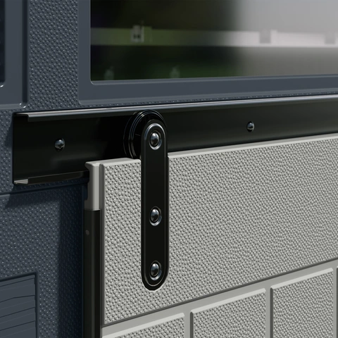 Shed Sliding door mechanism 