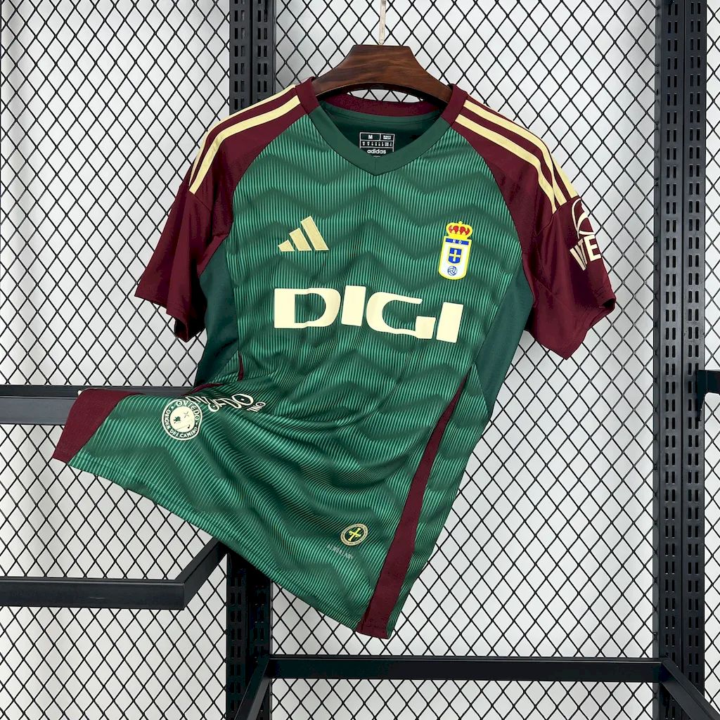 SIUjerseys-Real Oviedo 24-25 Third Jersey - Fans Version