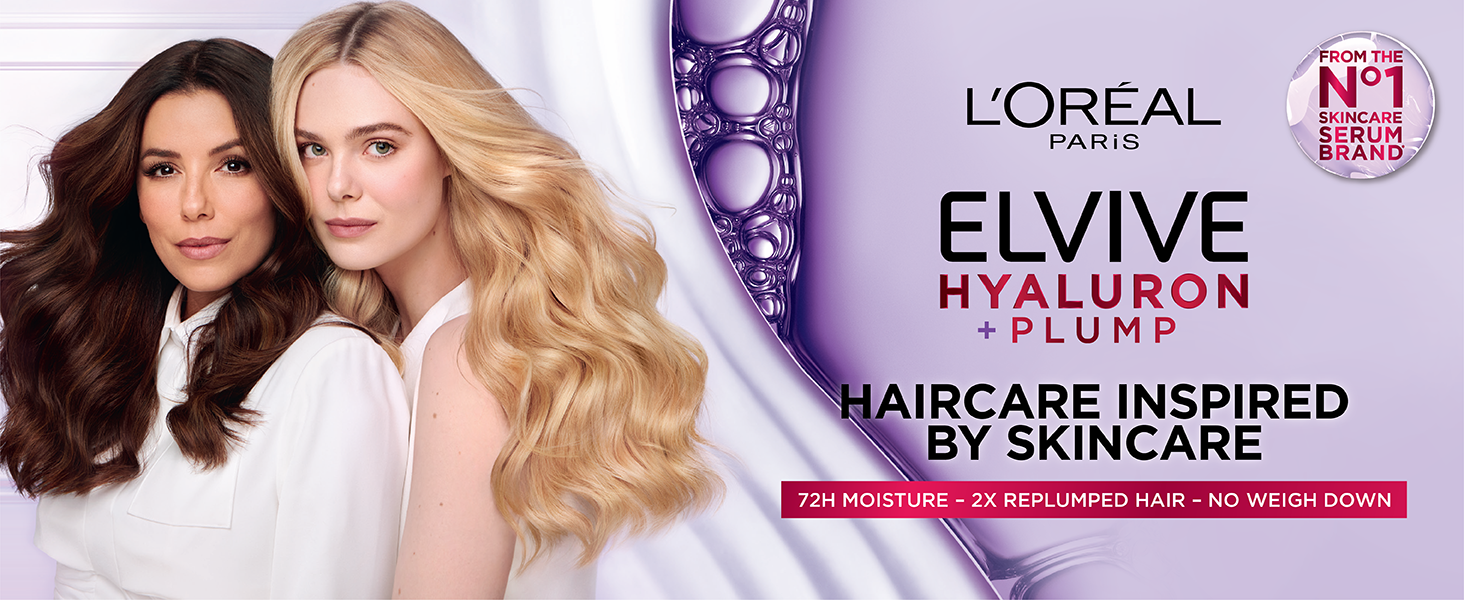 elvive hyaluron plump: haircare inspired by skincare