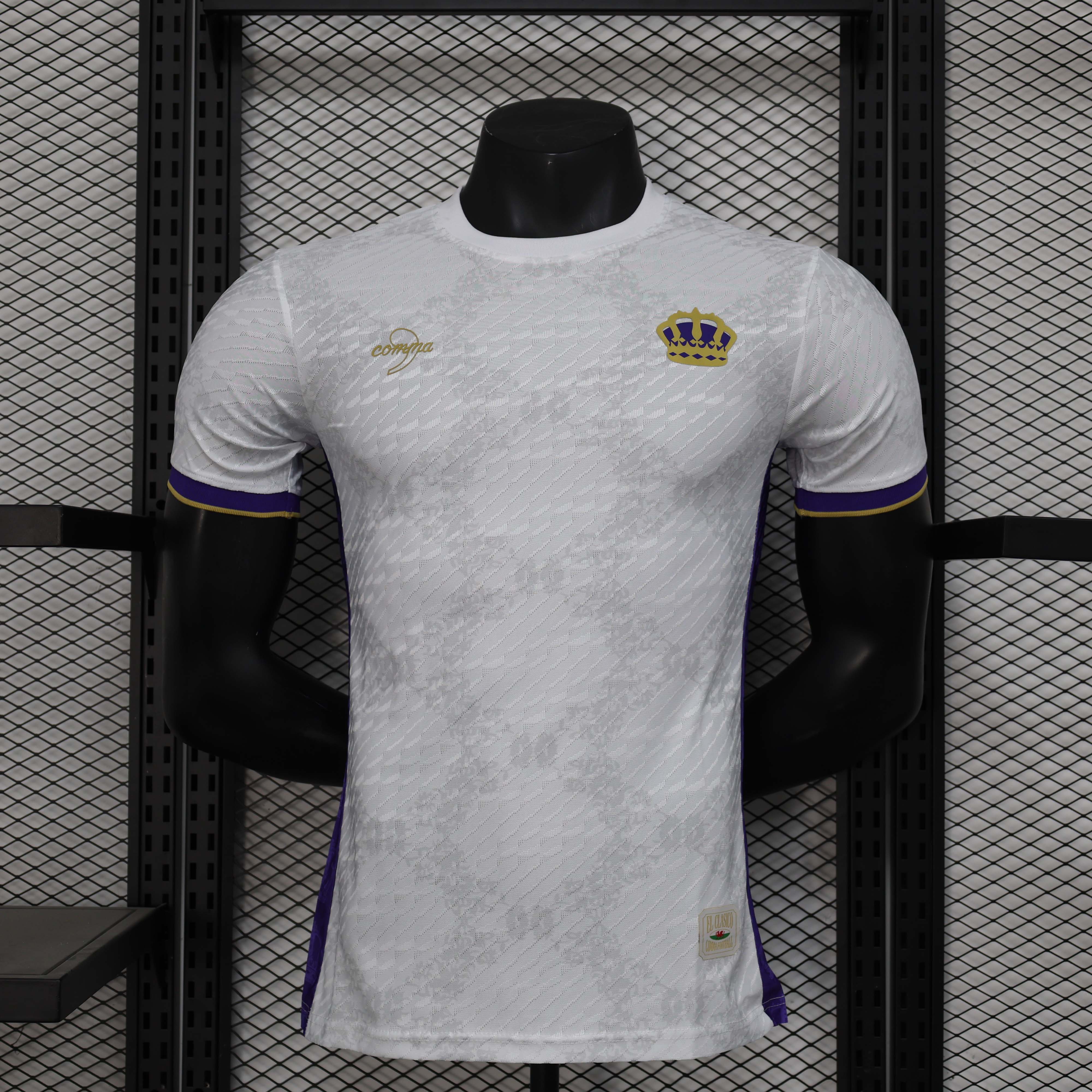 2024/2025 Player Version Real Madrid Special Edition White Football Shirt 1:1 Thai Quality:football jersey mysite: unitedjerseyfootball 邓江浪:football