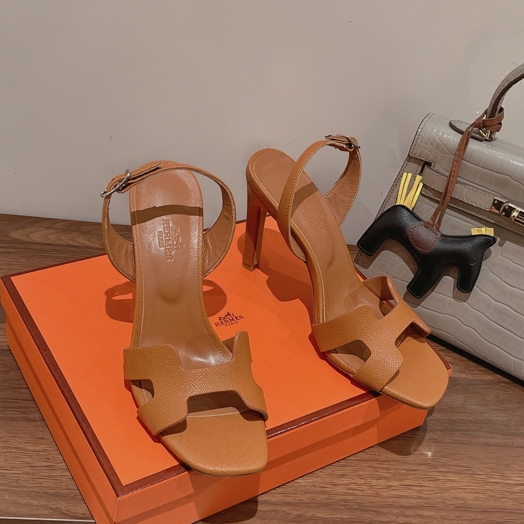 SLINGBACK SANDAL ETERNITE 105 TUSCAN LAMBSKIN、mysite、Cacoeks