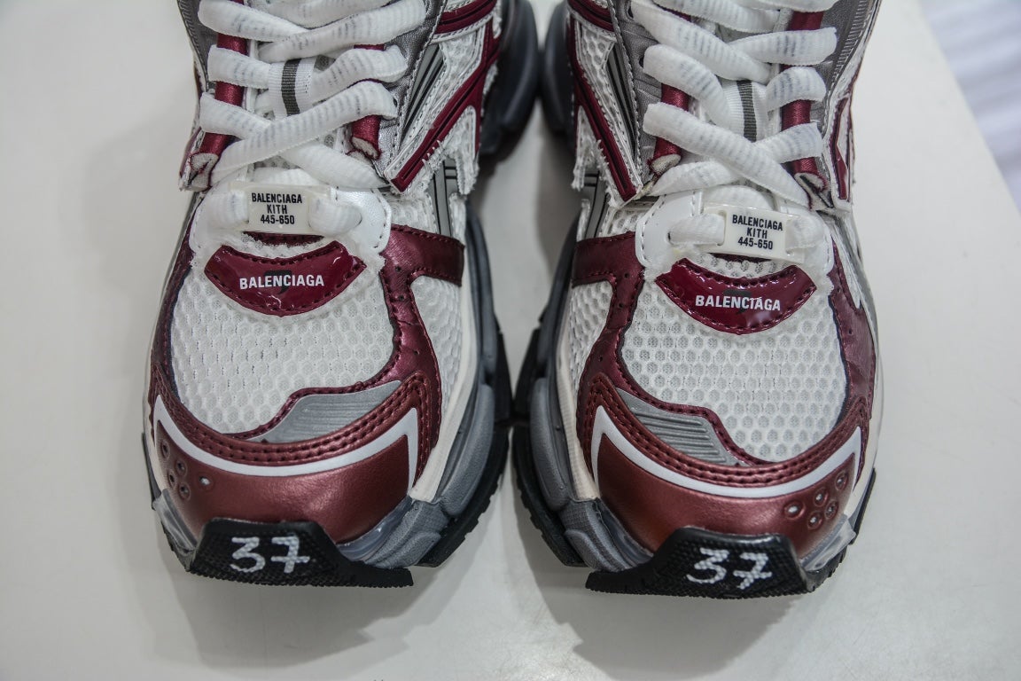 Balenciaga Runner Trainer Burgundy、mysite、Cacoeks