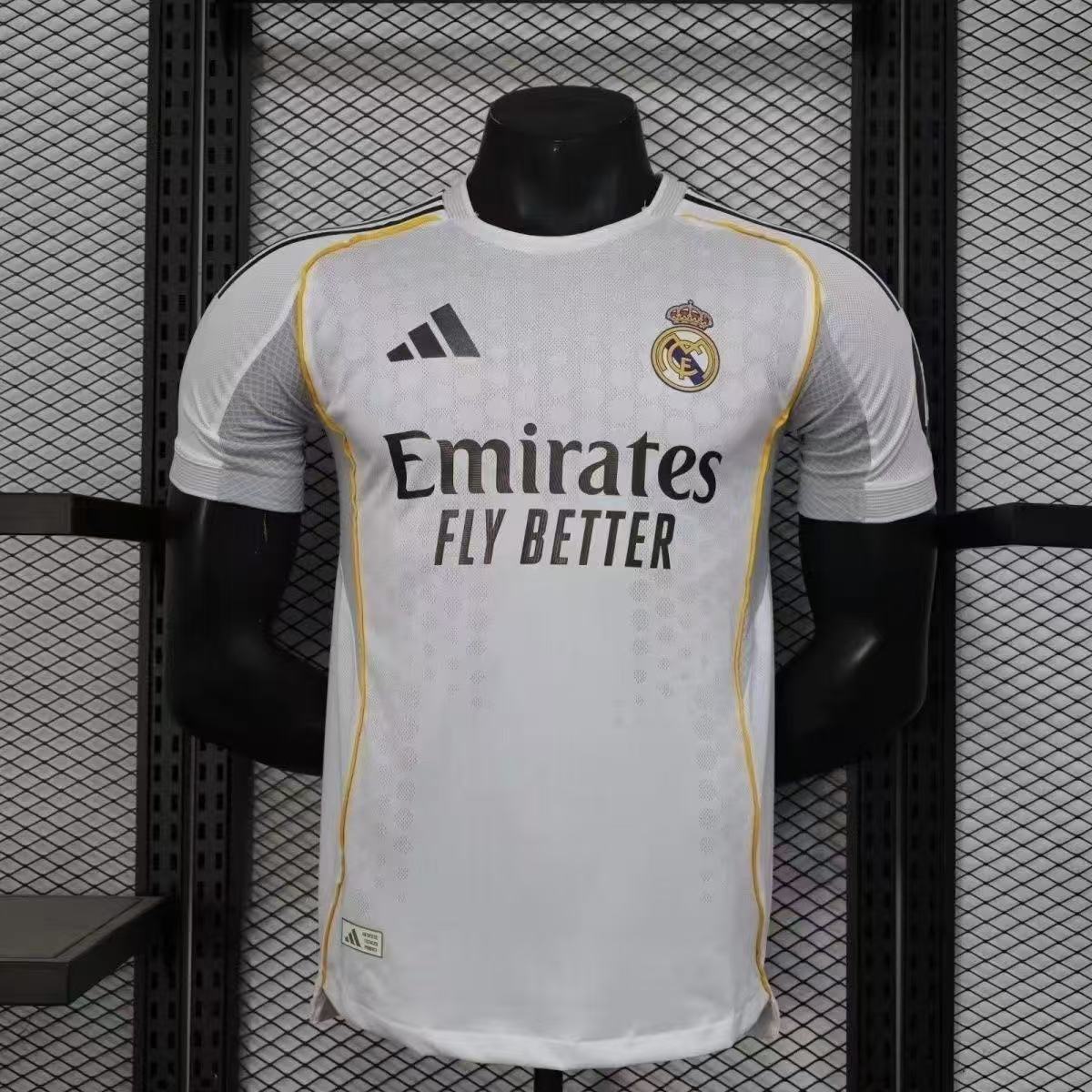 25/26 Player Version Real Madrid Home Football Shirt-mysite Custom Football Kit- Nextkits