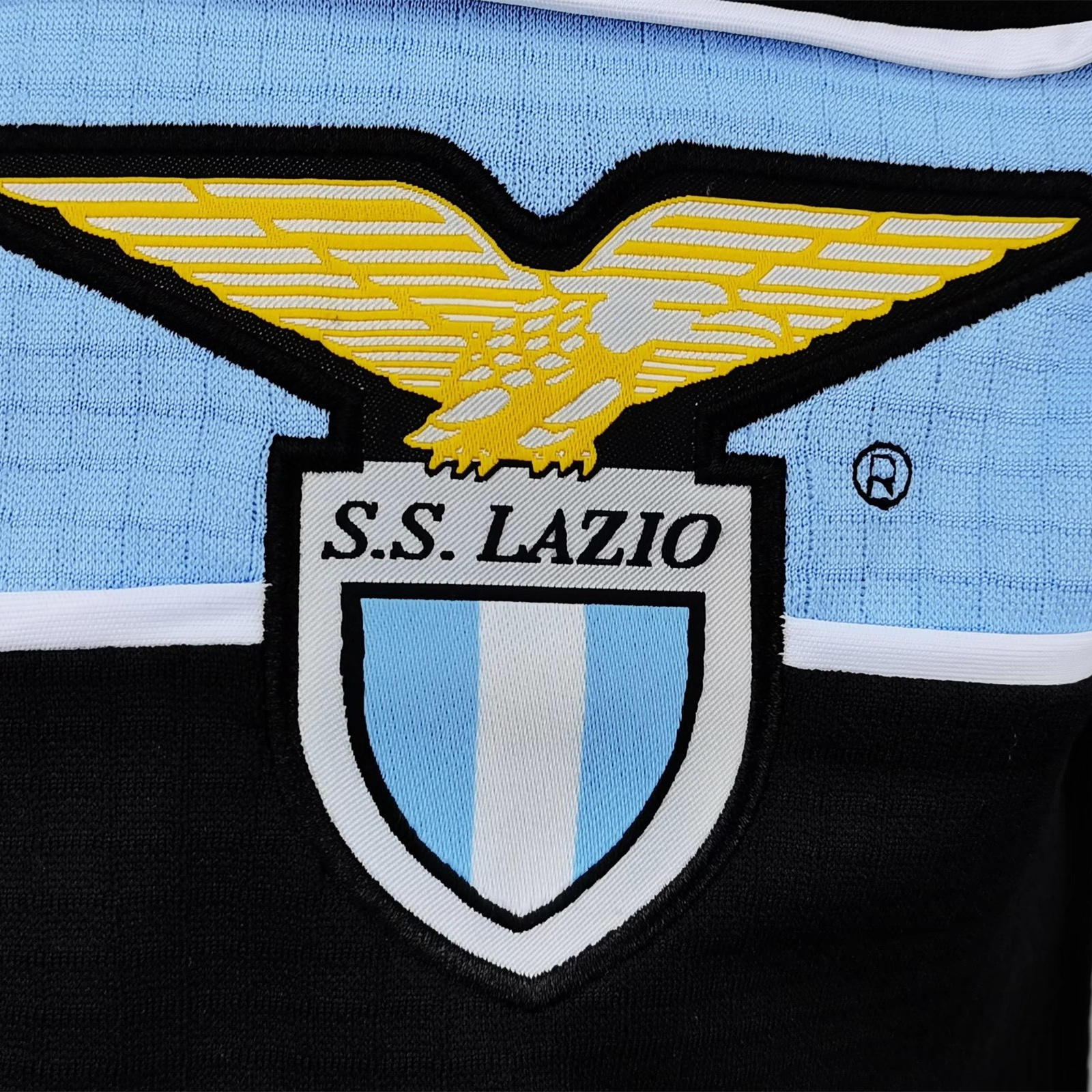 JerseysGala.com | Retro Lazio 98-99 Away Stadium Jersey -Customize Name, Number and Patch | Worldwide Shipping