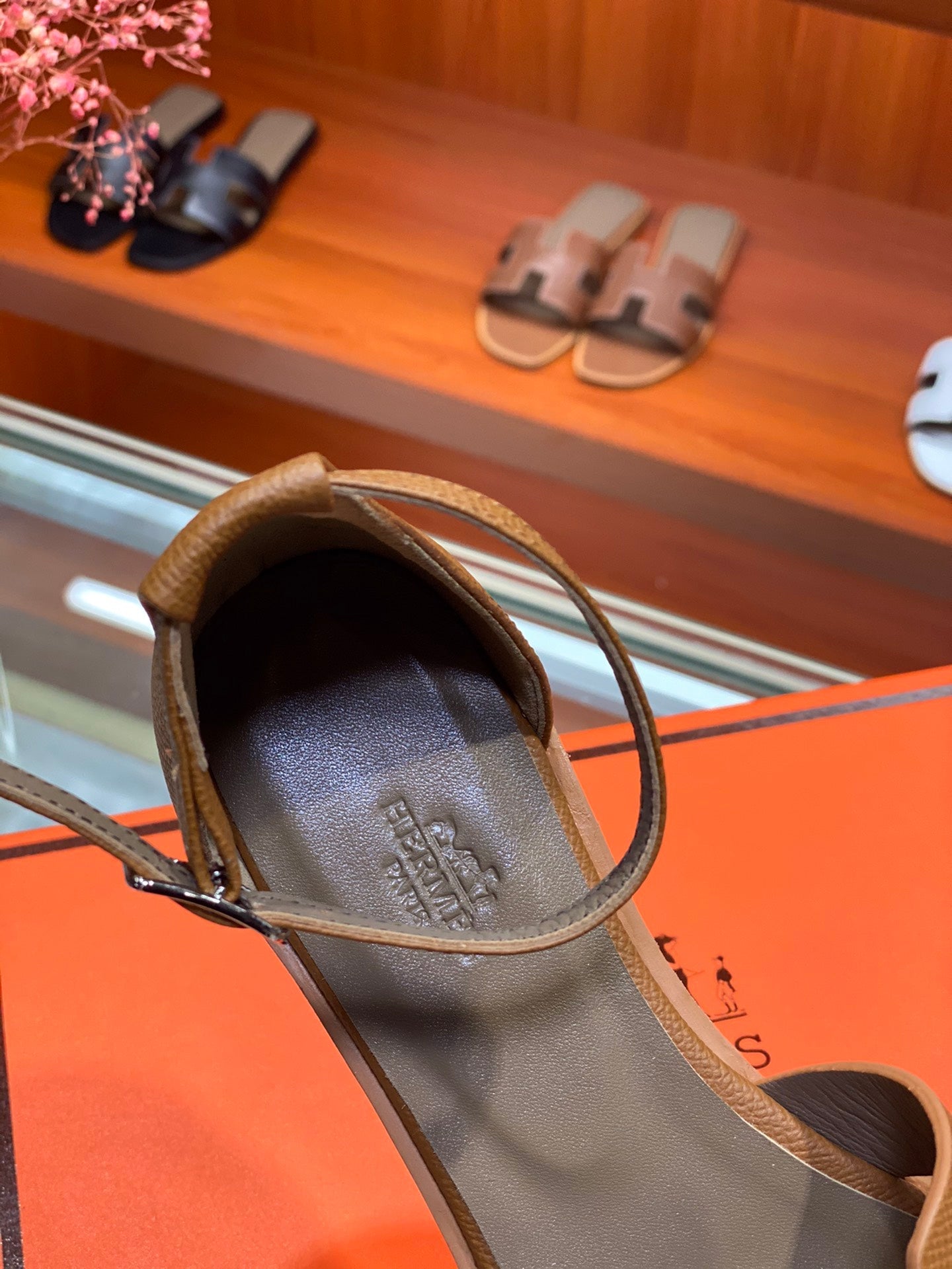 SANTORINI SANDAL COPPER CALFSKIN、mysite、Cacoeks