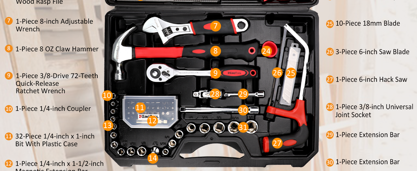 325 pcs tool set