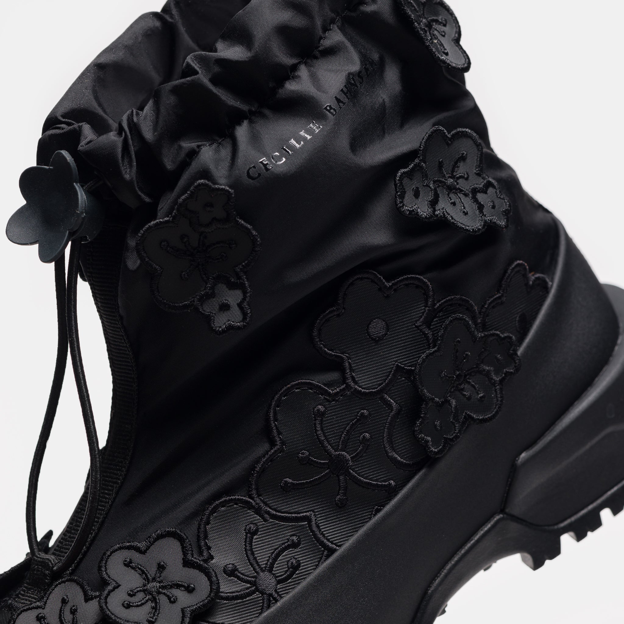 Cecilie Bahnsen Glenclyffe Gaiter Boot in Black