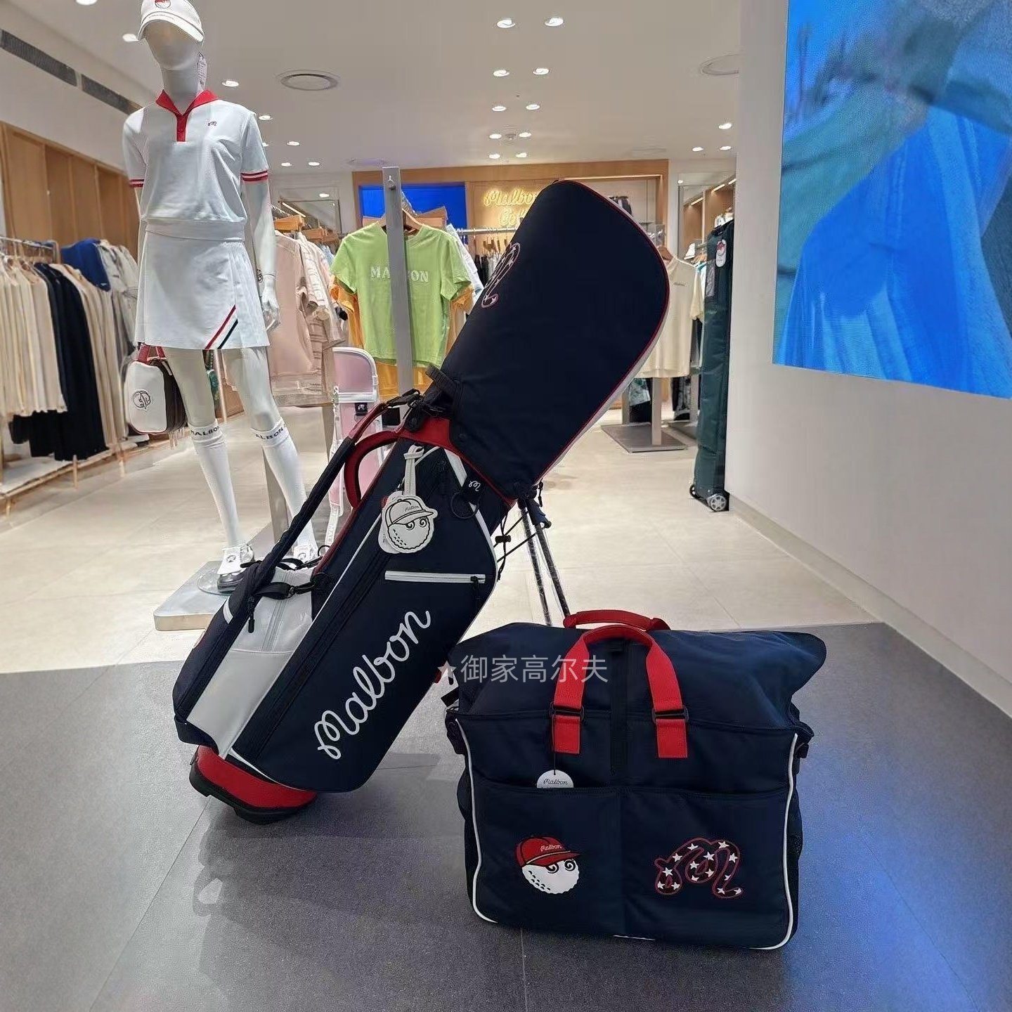 TITLESIT TAYLORMADE G/FORE GOLF BAG