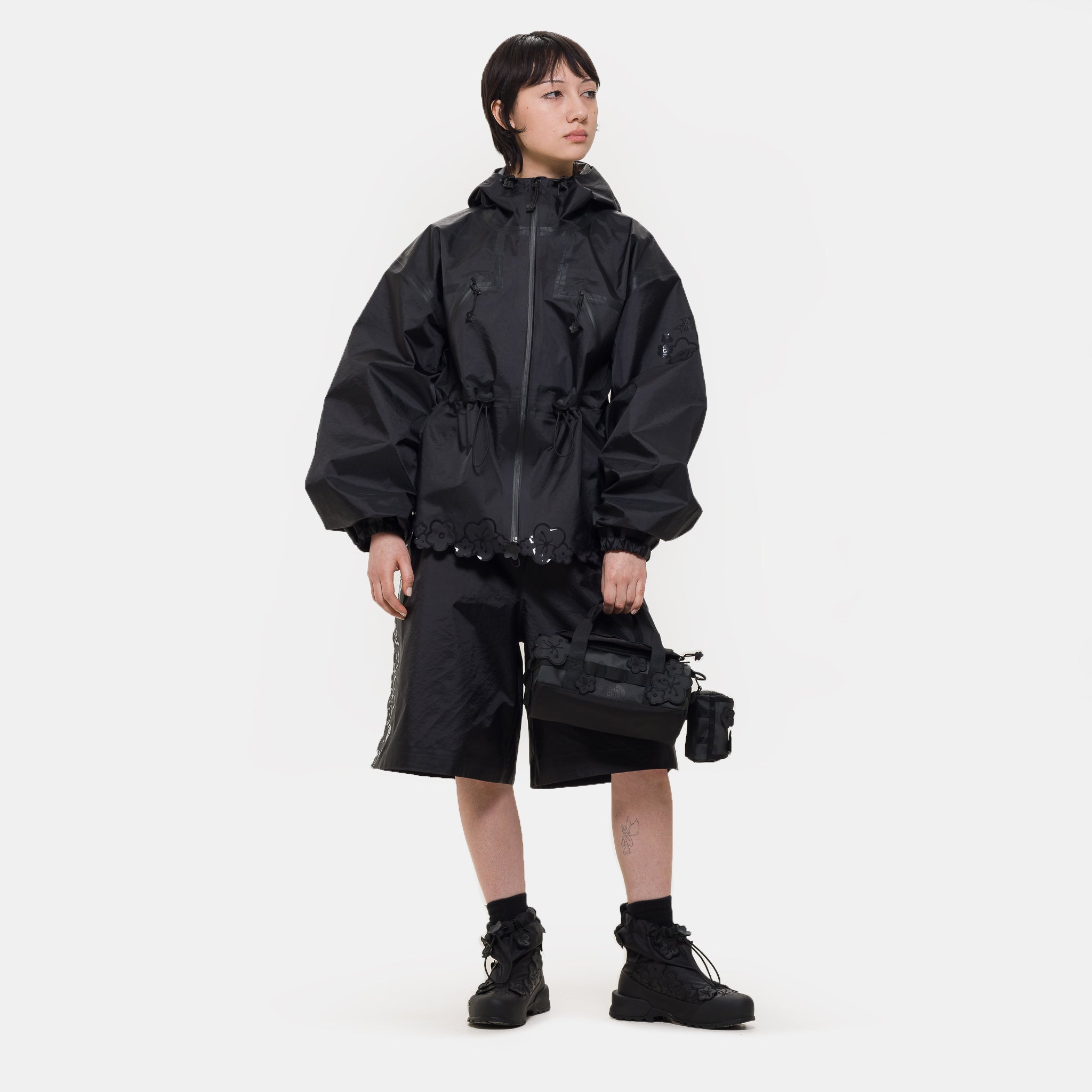 Cecilie Bahnsen Short Mountain Jacket in Black