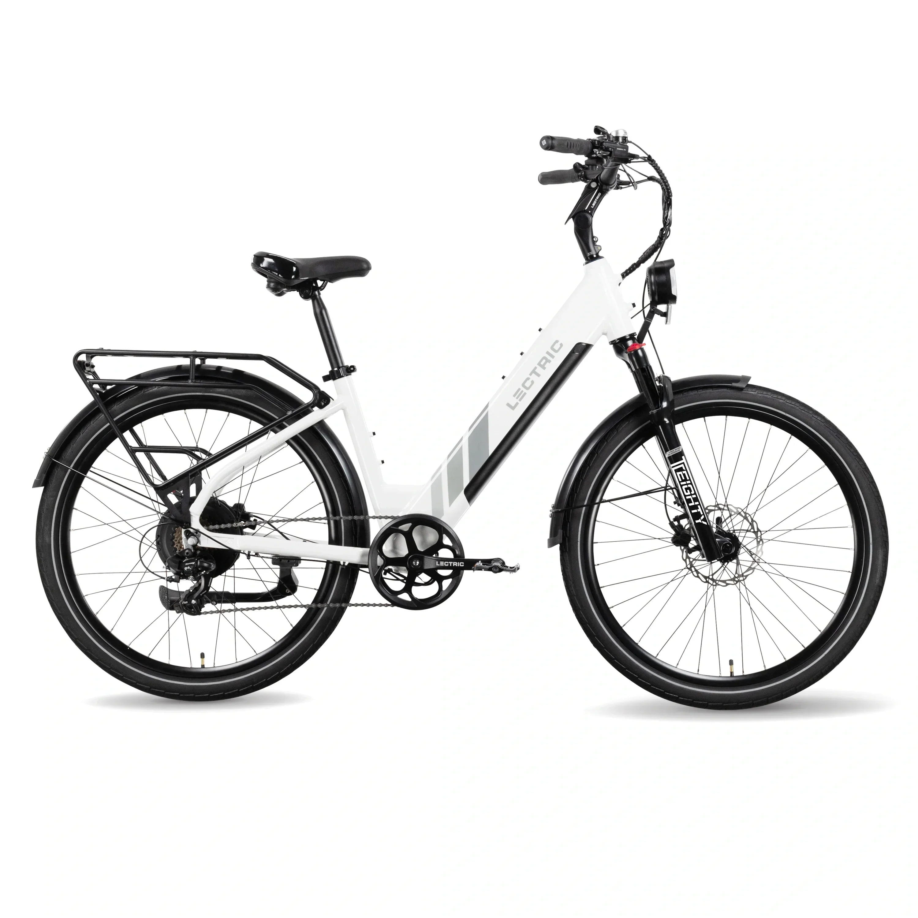 XPress 750 Step-Thru + FREE Rear Rack, Fenders, Elite Headlight, Suspension Seat Post ($336 Value)、mySite、bearsvspackers