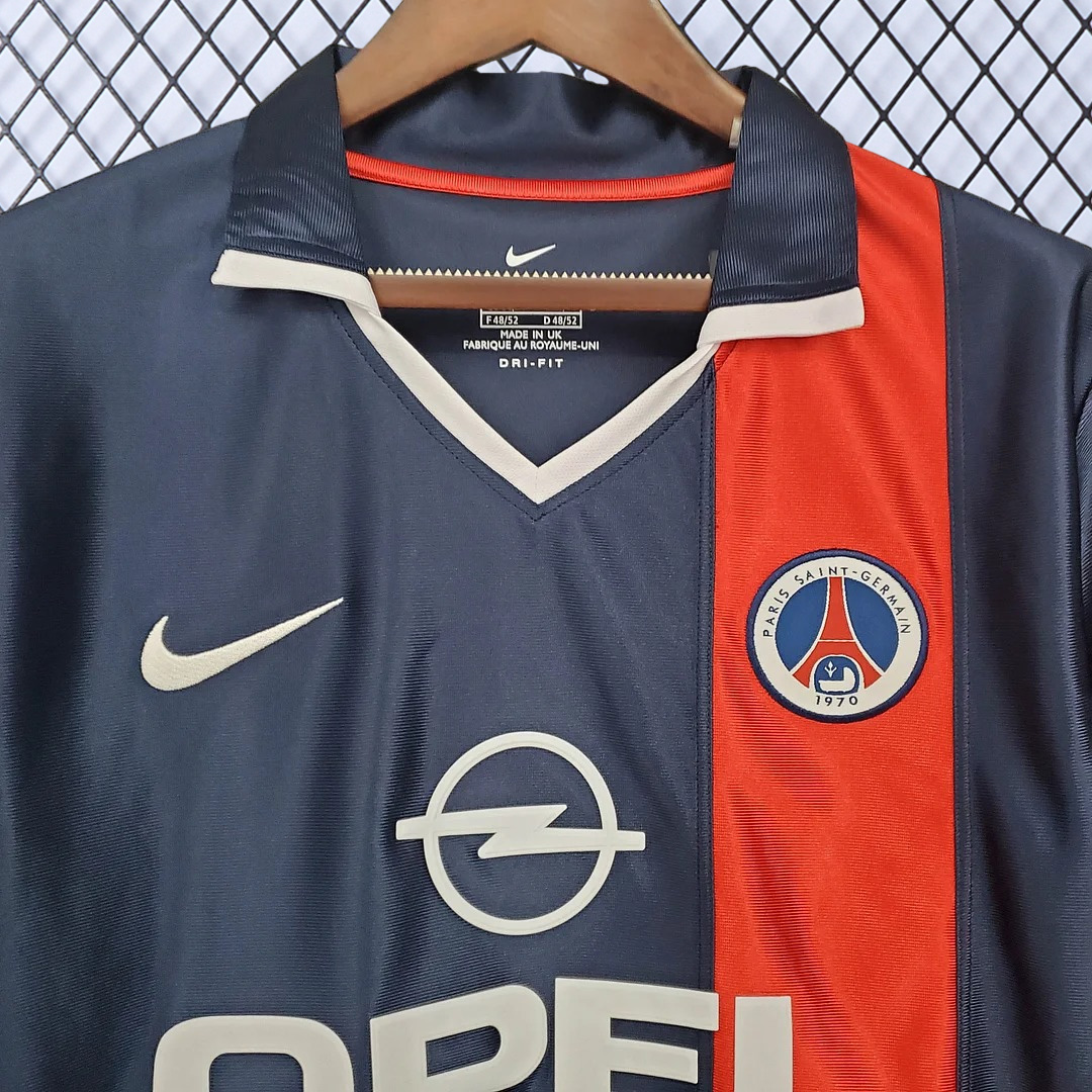 Higojerseys-Retro Paris Saint-Germain PSG 2001-02 Home Jersey