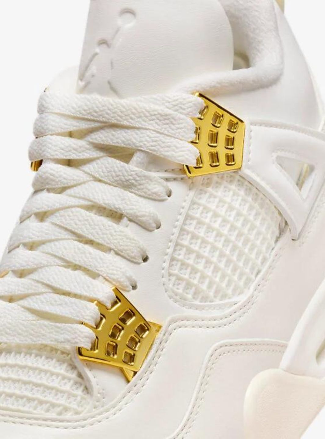 Air Jordan 4 Retro Metallic Gold、JORDAN、Cacoeks