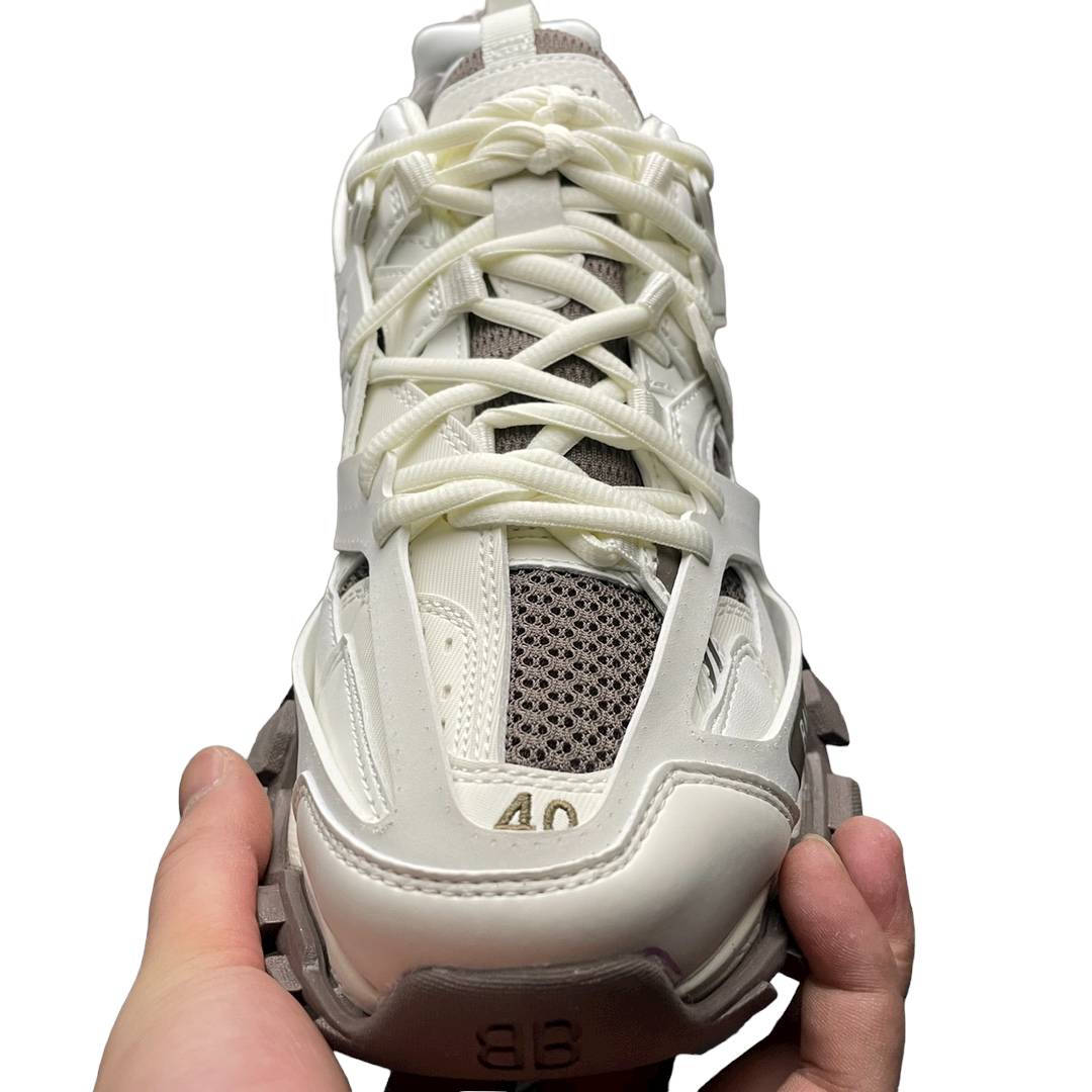 Balenciaga Track Trainer In Off White Dark Grey、mysite、Cacoeks