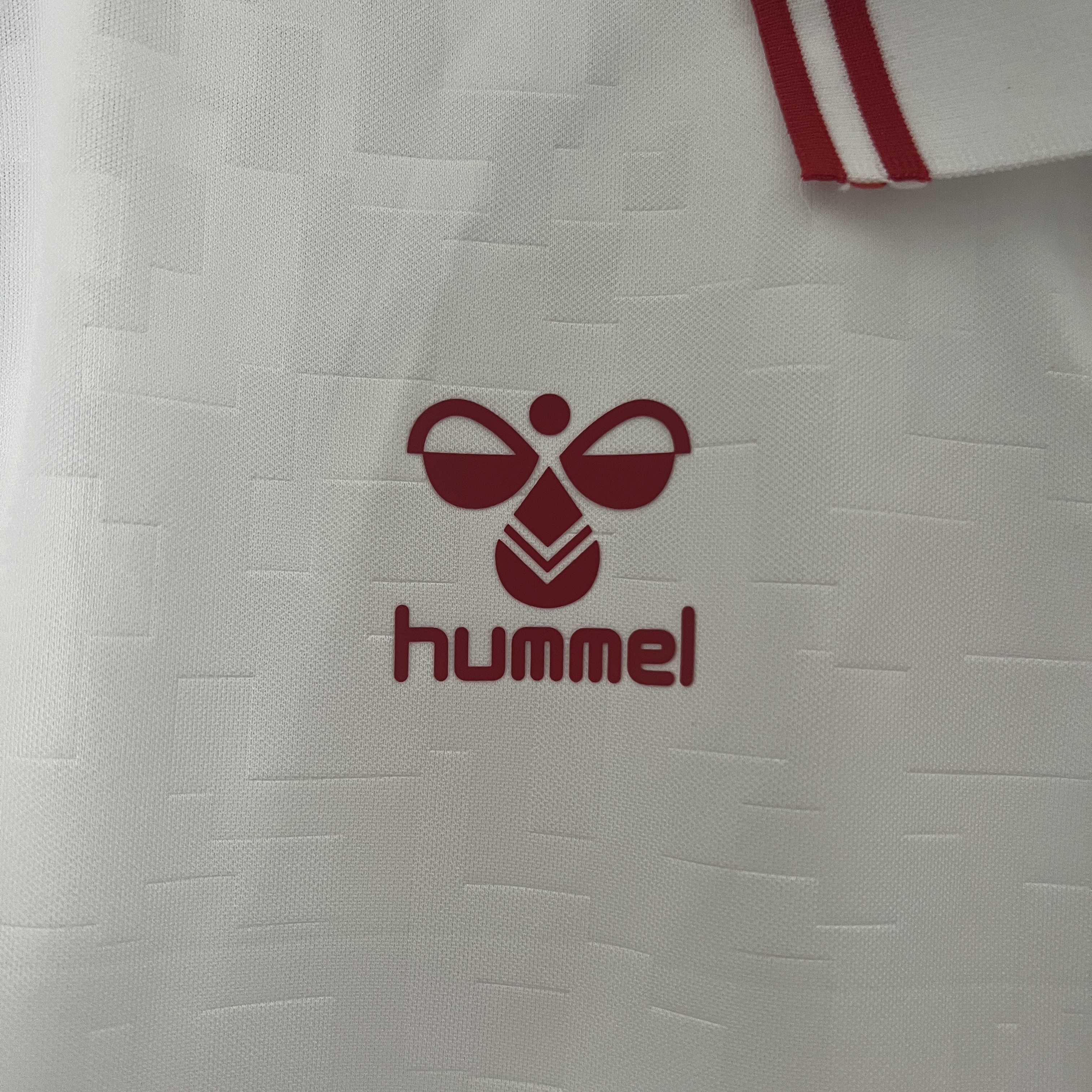 foot-Denmark 2024 Away Stadium Jersey - Fans Version