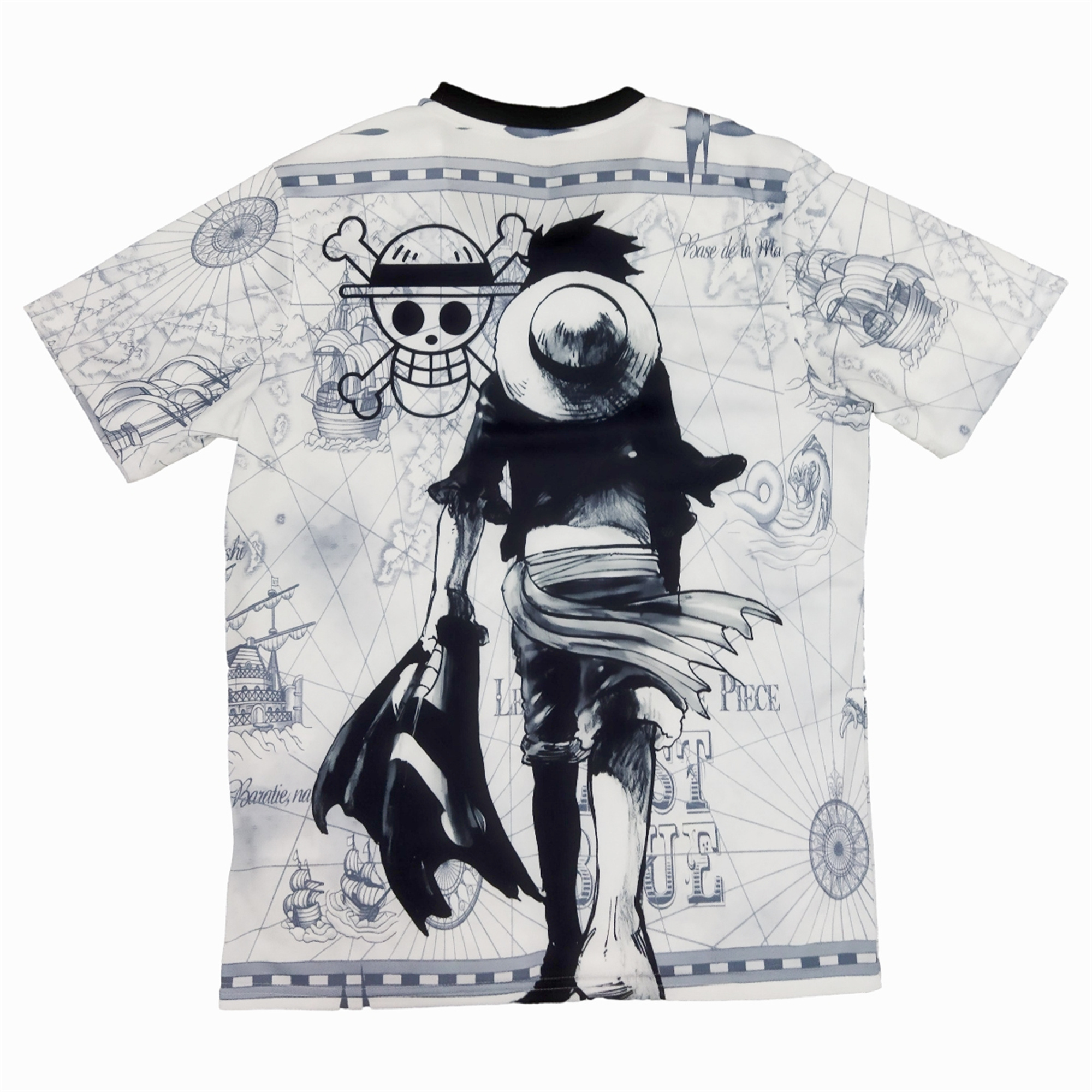 GlobeJersey-Japan 2024 Pirate King Special Edition White Jersey - Fans Version