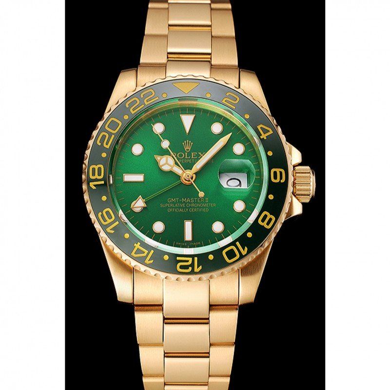 Superclone Rolex GMT-Master II 41mm Green Dial 1453750-fasswatch