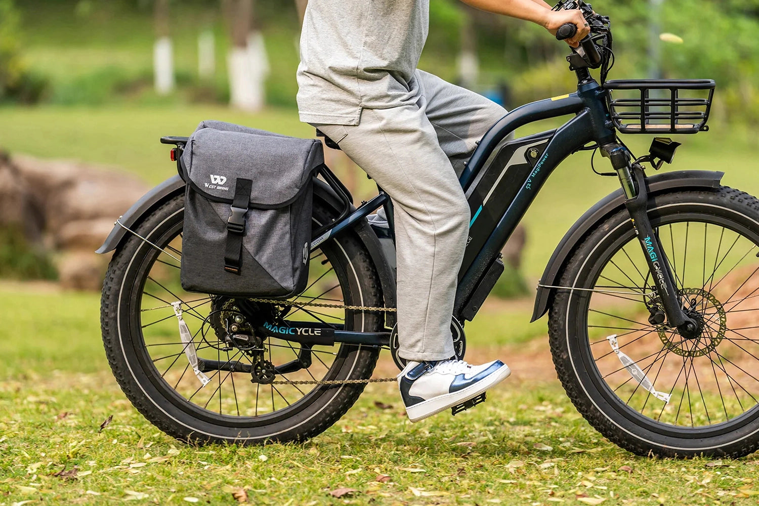 WestBiking 35L Ebike Panniers Rack Bag、mySite、bearsvspackers