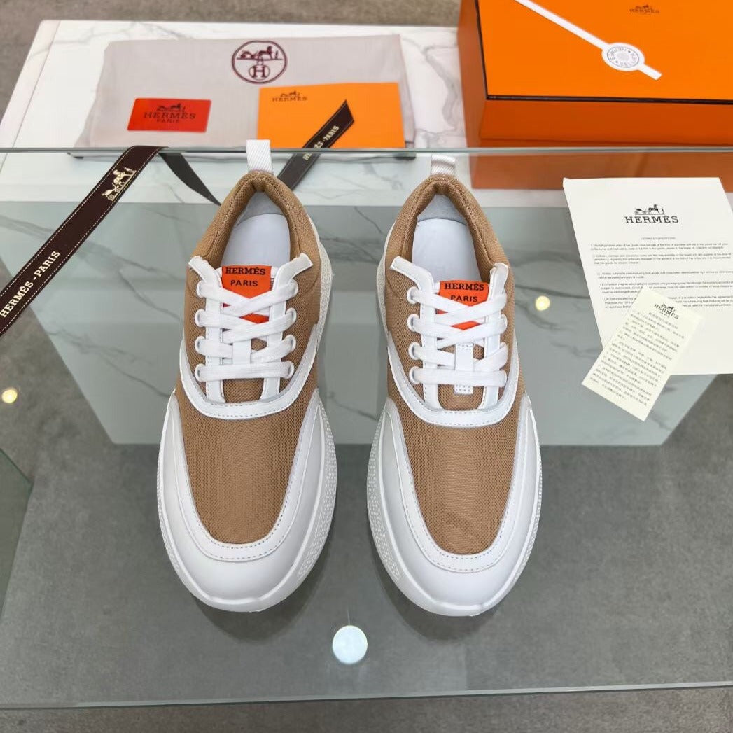 GIGA SNEAKER CARAMEL MIX WHITE CALFSKIN、mysite、Cacoeks