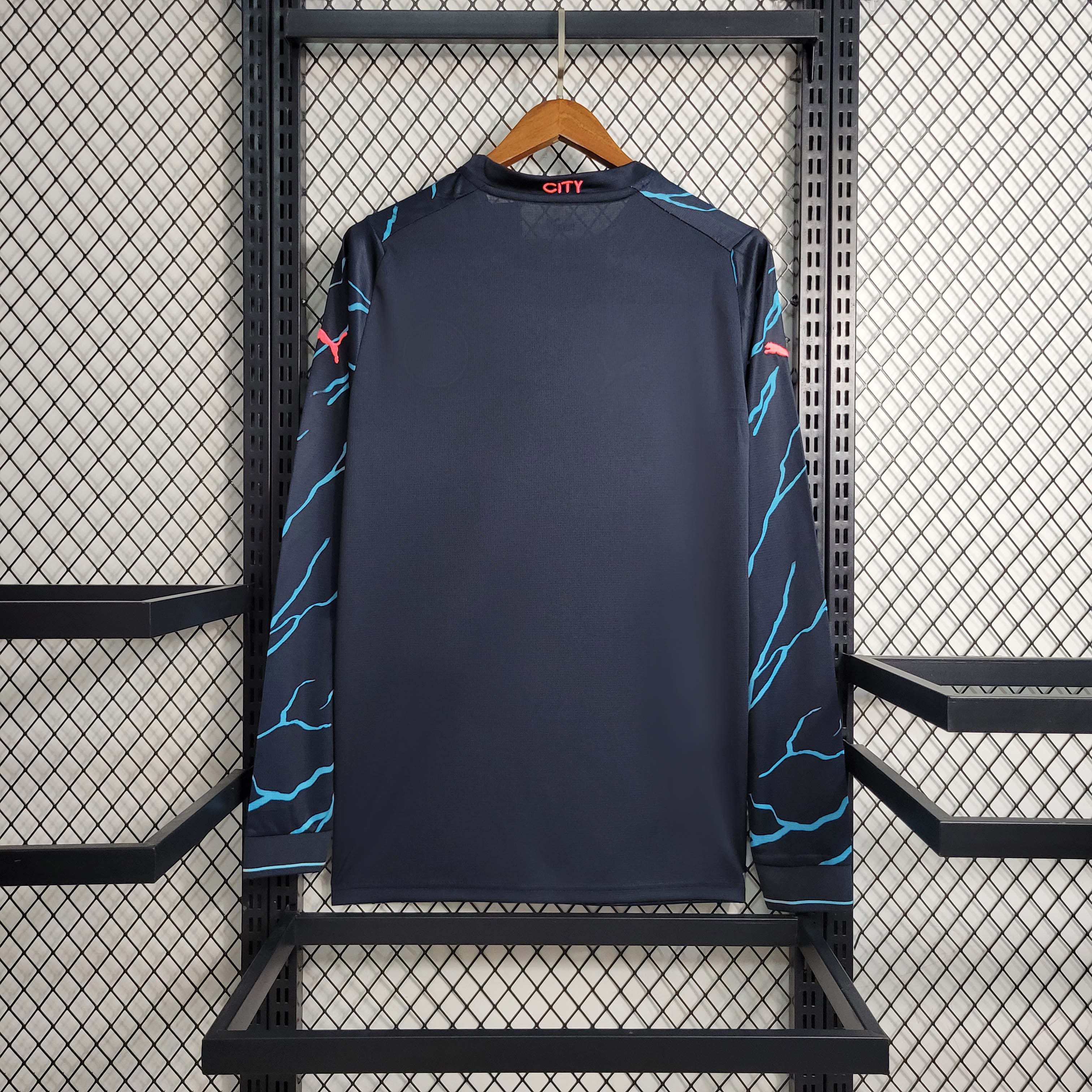 2023/2024 Long Sleeve Manchester City Third Away Football Shirt 1:1 Thai Quality:football jersey mysite: unitedjerseyfootball 邓江浪:football