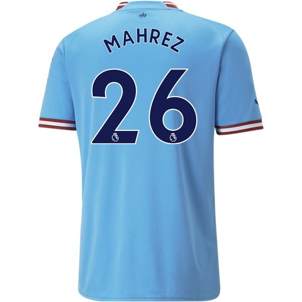 22/23 Riyad Mahrez #26 Manchester City Home Jersey-mysite Custom Football Kit- Nextkits