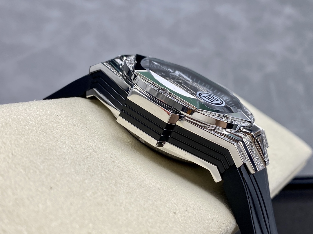 418.NX.1107.RX.1604.MXM20 Hublot Big Bang Sang Bleu II Titanium Pave-fasswatch