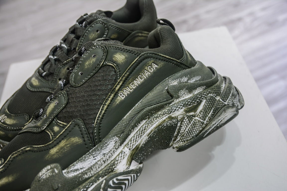 Balenciaga Triple S Sneaker Faded Green、mysite、Cacoeks