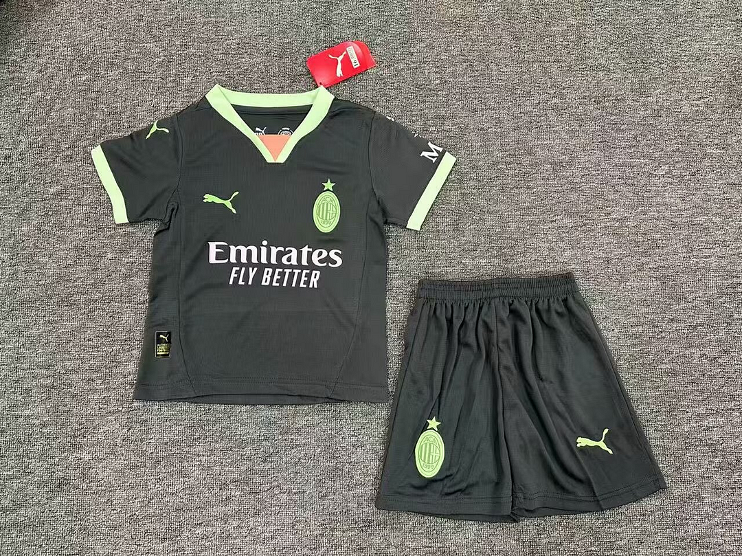 2024/2025 AC Milan Third Away Football Shirt 1:1 Thai Quality Kids Size:football jersey mysite: unitedjerseyfootball 邓江浪:football