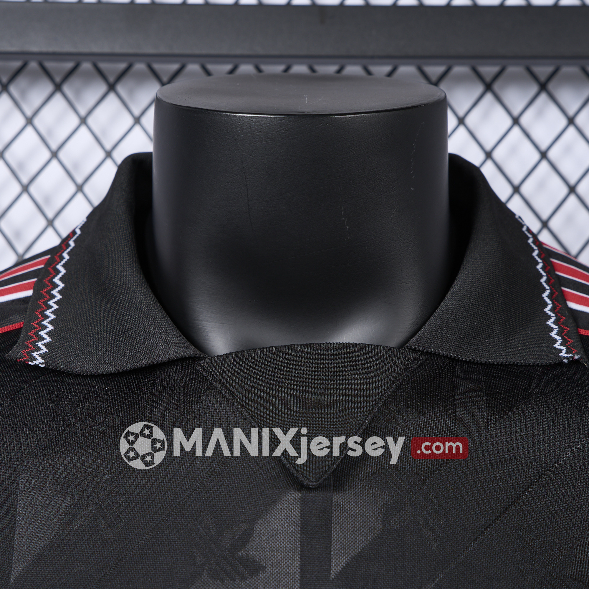 ManixJersey.com | Manchester United 24-25 Originals LFSTLR Long Sleeve Black Jersey - Player Version -Customize Name, Number and Patch | Worldwide Shipping