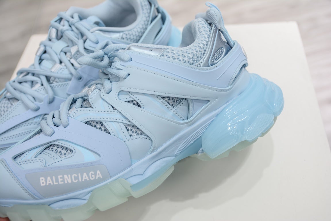Balenciaga Track Trainer Clear Sole Light Blue、mysite、Cacoeks