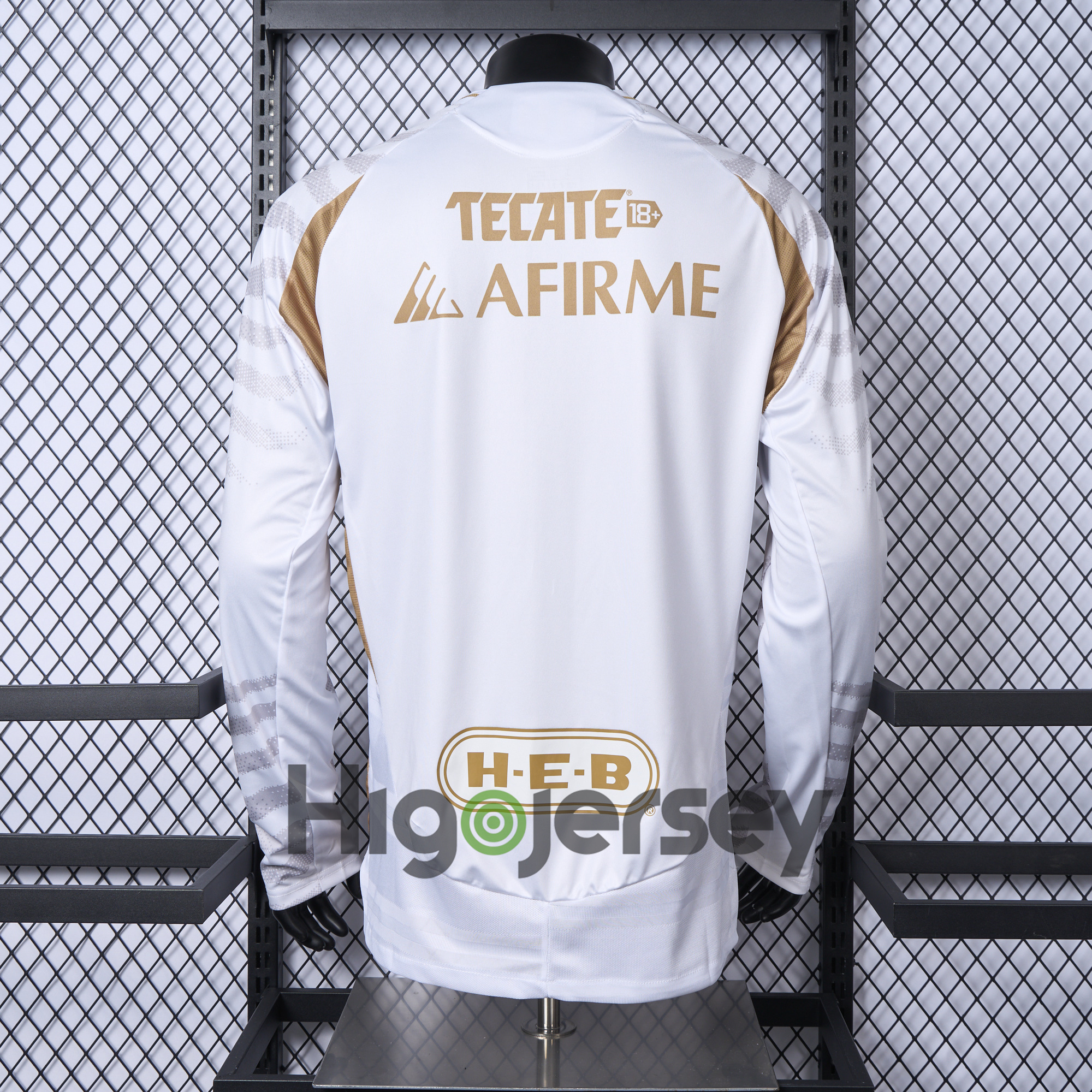 Higojerseys-Tigres UANL 24-25 Third Long Sleeves Jersey - Player Version