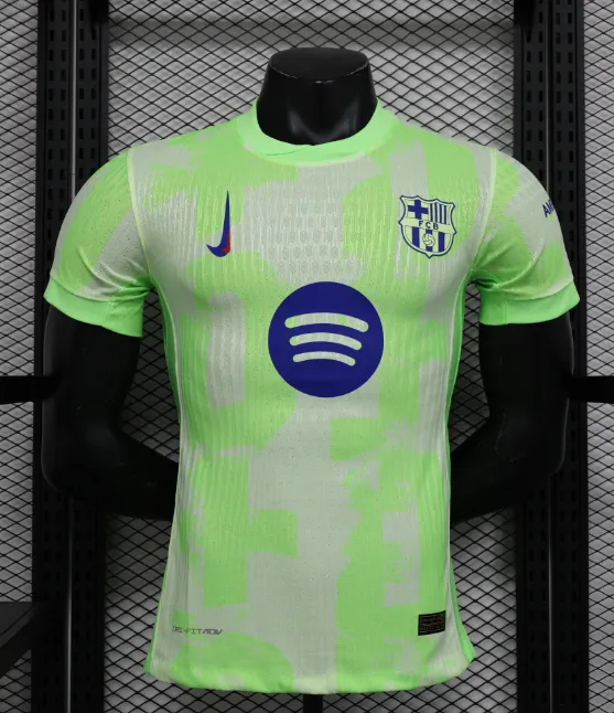 2024/2025 Player Version Barcelona Third Away Football Shirt 1:1 Thai Quality:football jersey mysite: unitedjerseyfootball 邓江浪:football