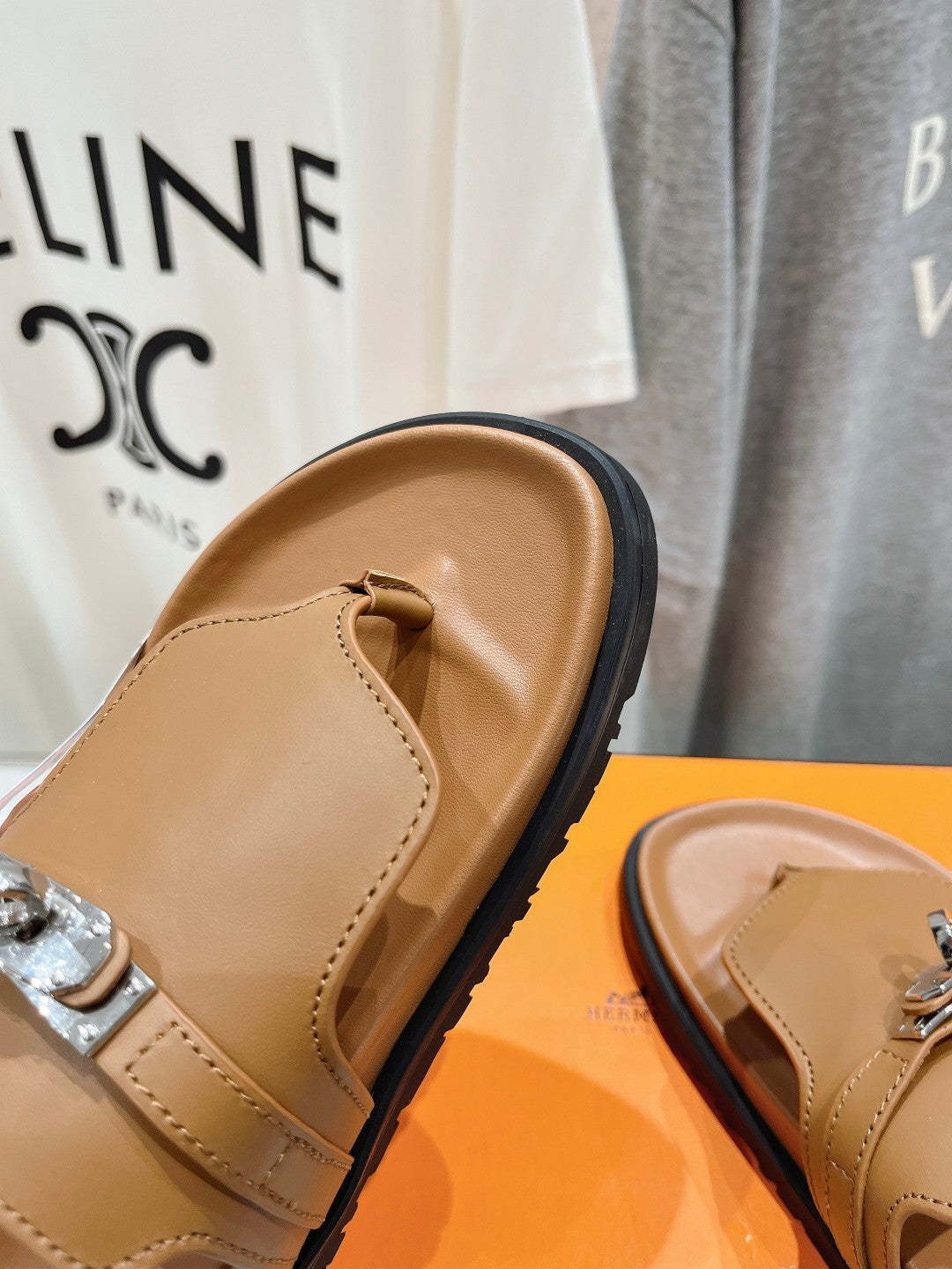 EMPIRE SANDAL CARAMEL CALFSKIN、mysite、Cacoeks