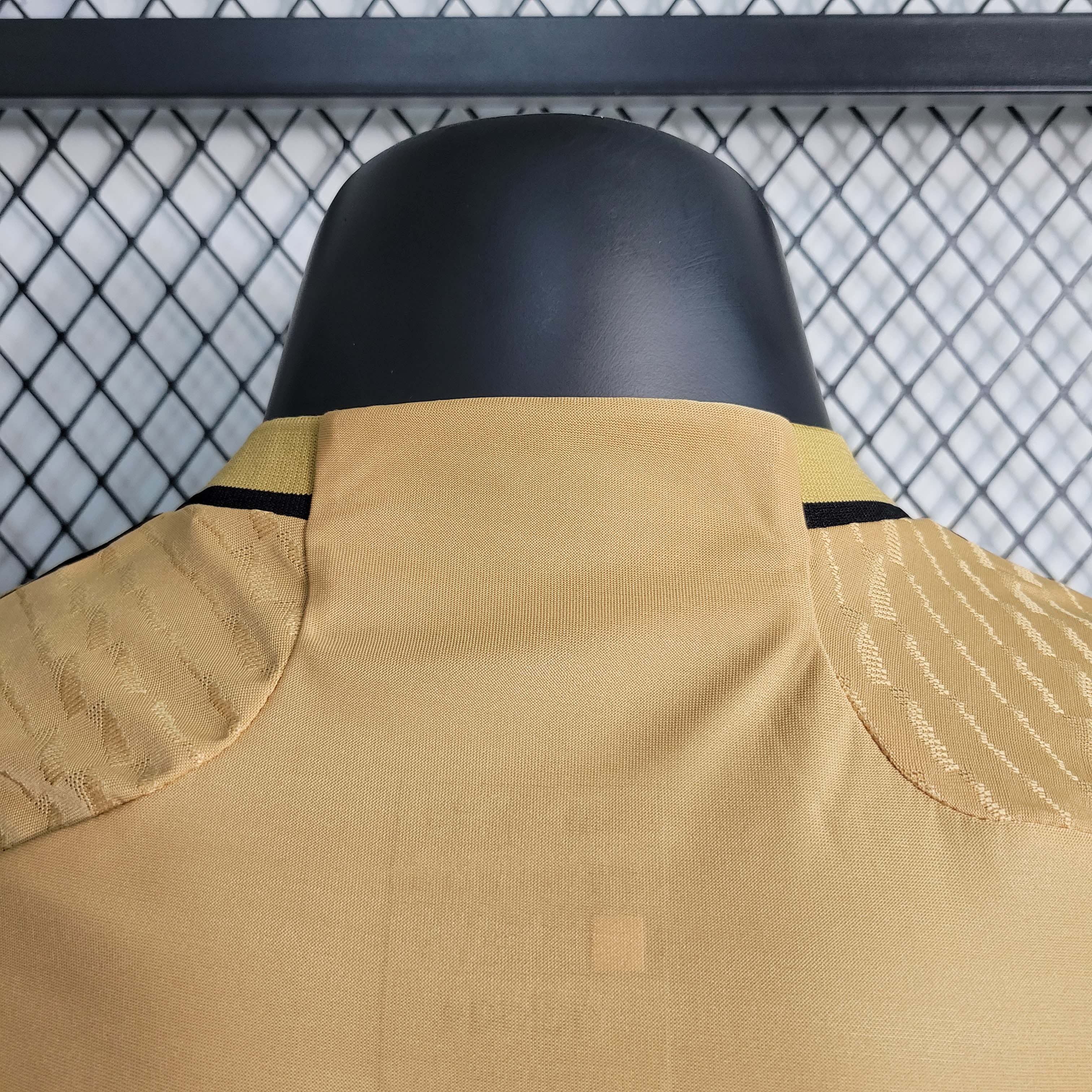 2023/2024 Player Version Real Madrid Special Edition golden Football Shirt 1:1 Thai Quality:football jersey mysite: unitedjerseyfootball 邓江浪:football