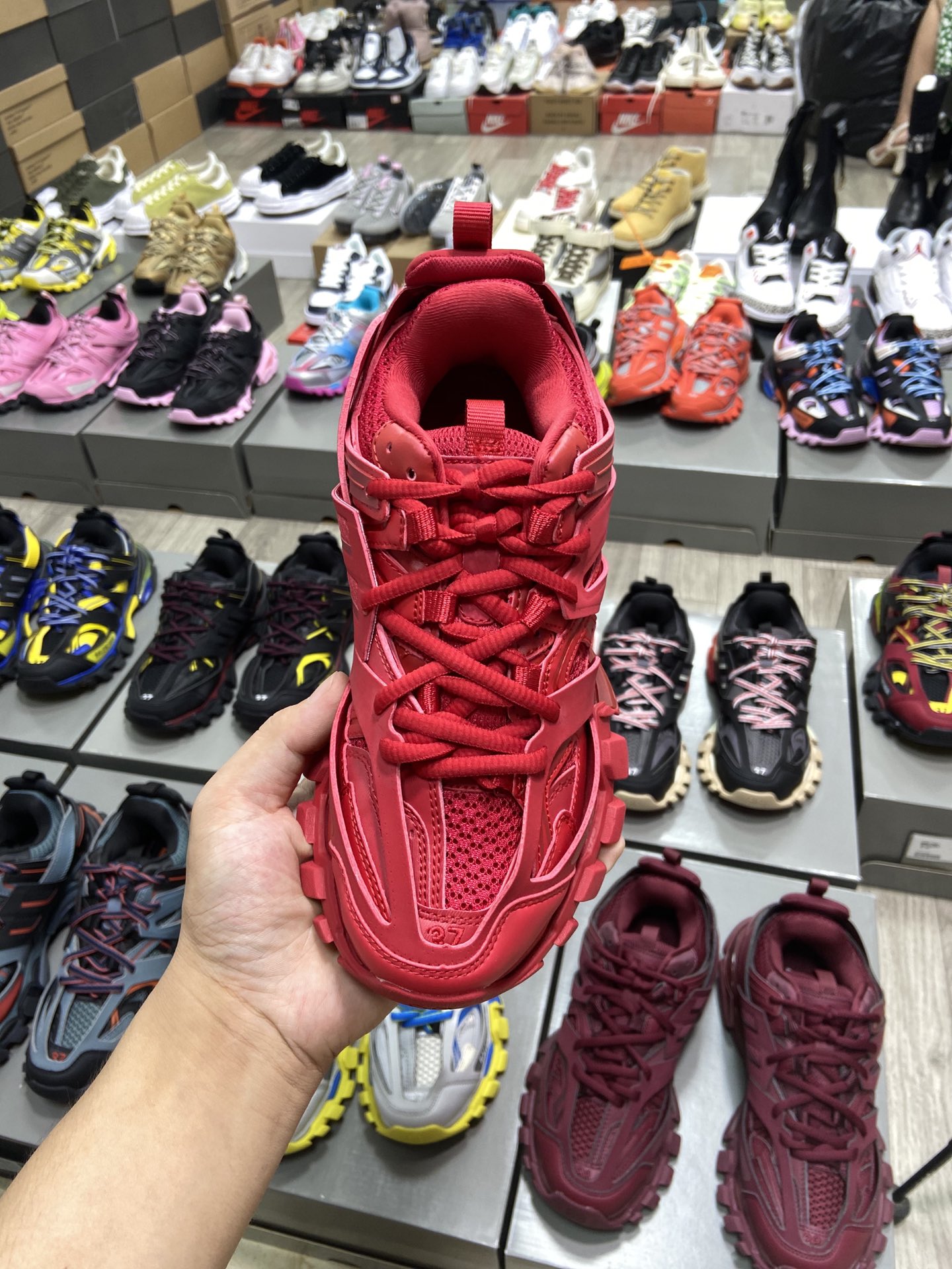 Balenciaga Track Trainer Red、mysite、Cacoeks