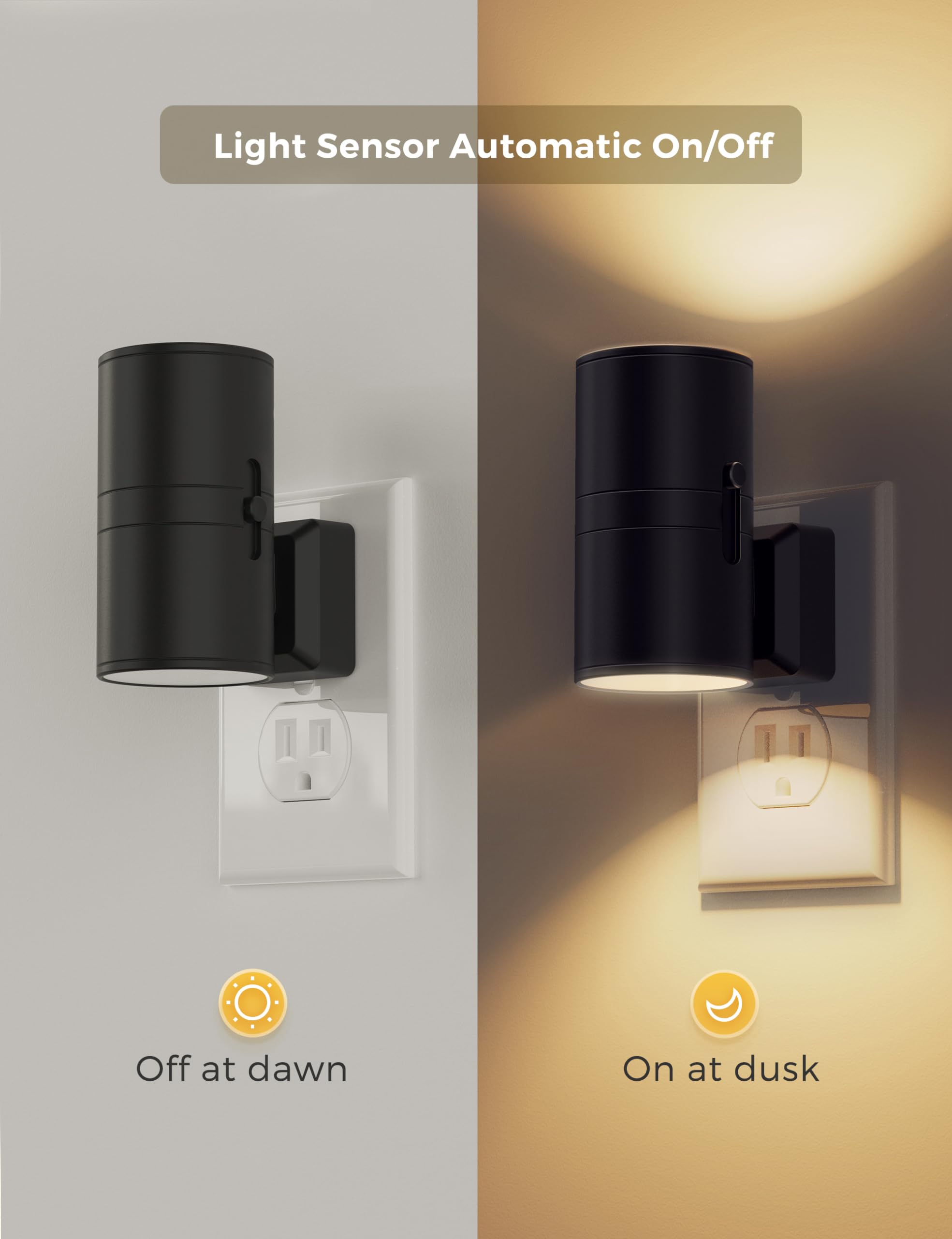 plug-in dimmable night light