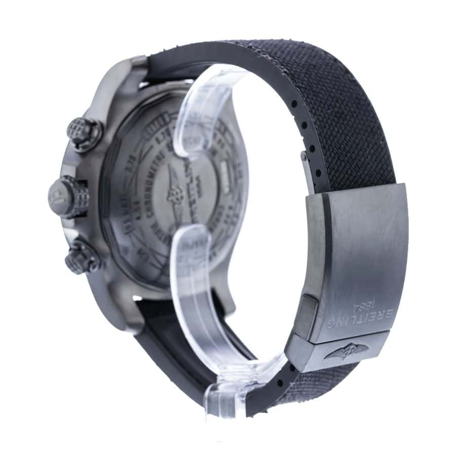 Breitling Super Avenger II Black Steel M133711A BF30 Replica2