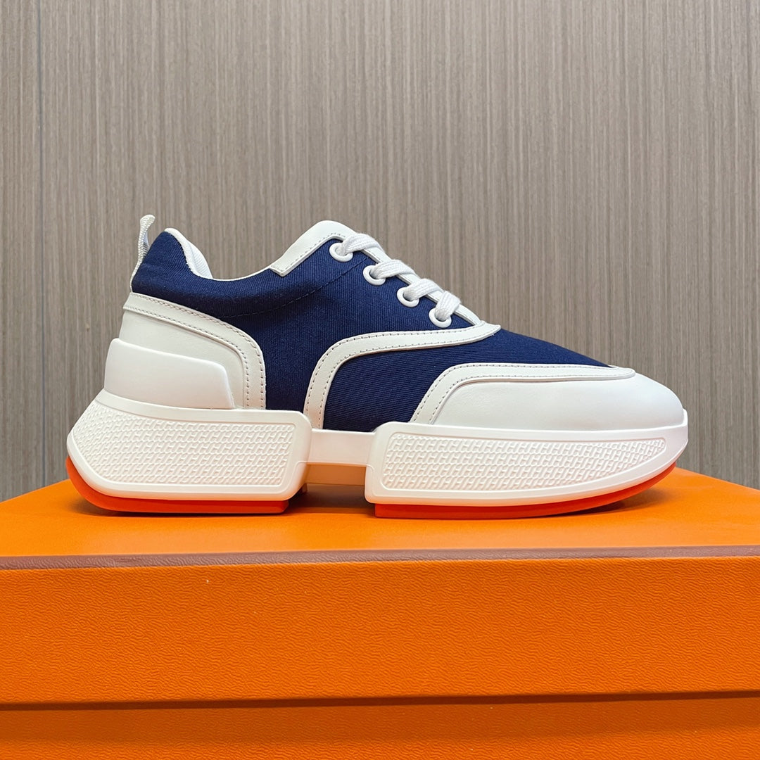 GIGA SNEAKER NAVY MIX WHITE CALFSKIN、mysite、Cacoeks
