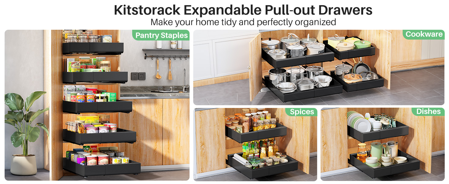 pull out shelves