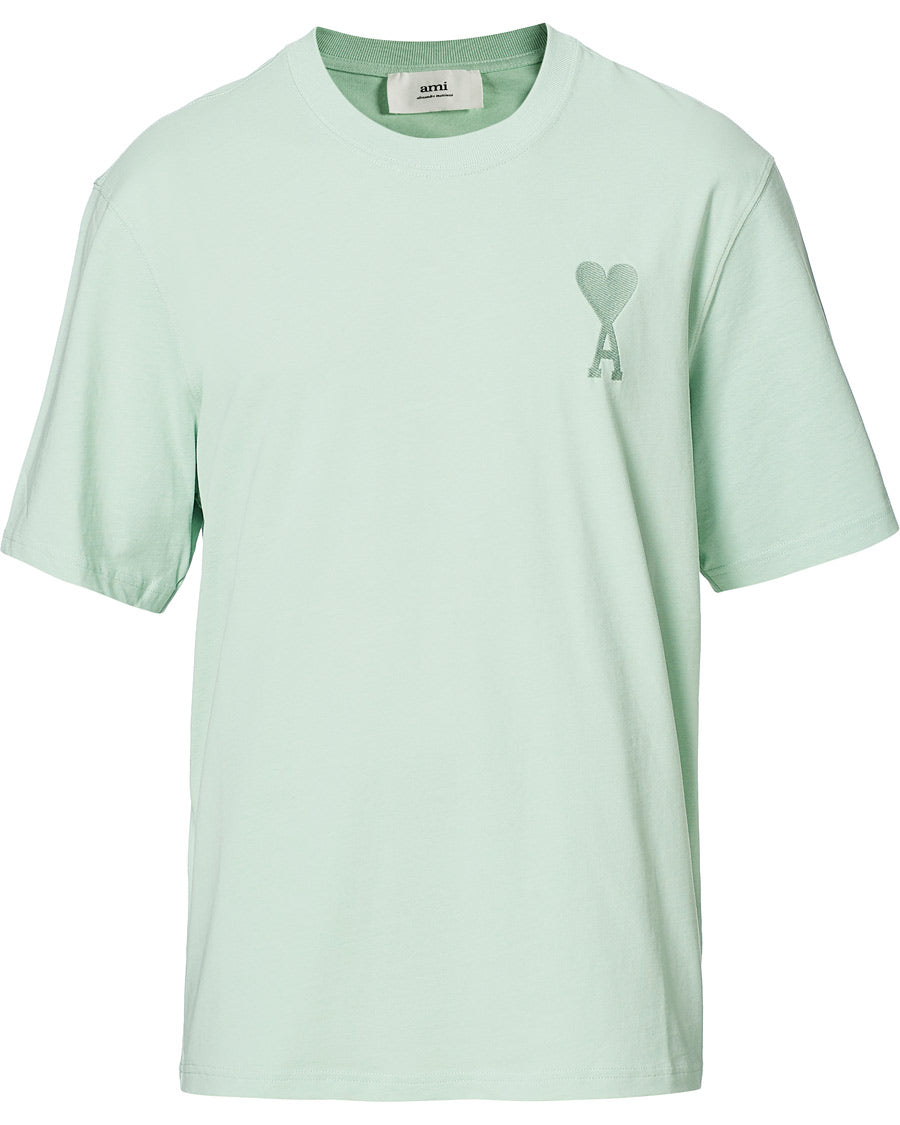 Ami Paris Tonal De Coeur Tee 'Aqua' (SS23)、mysite、Cacoeks