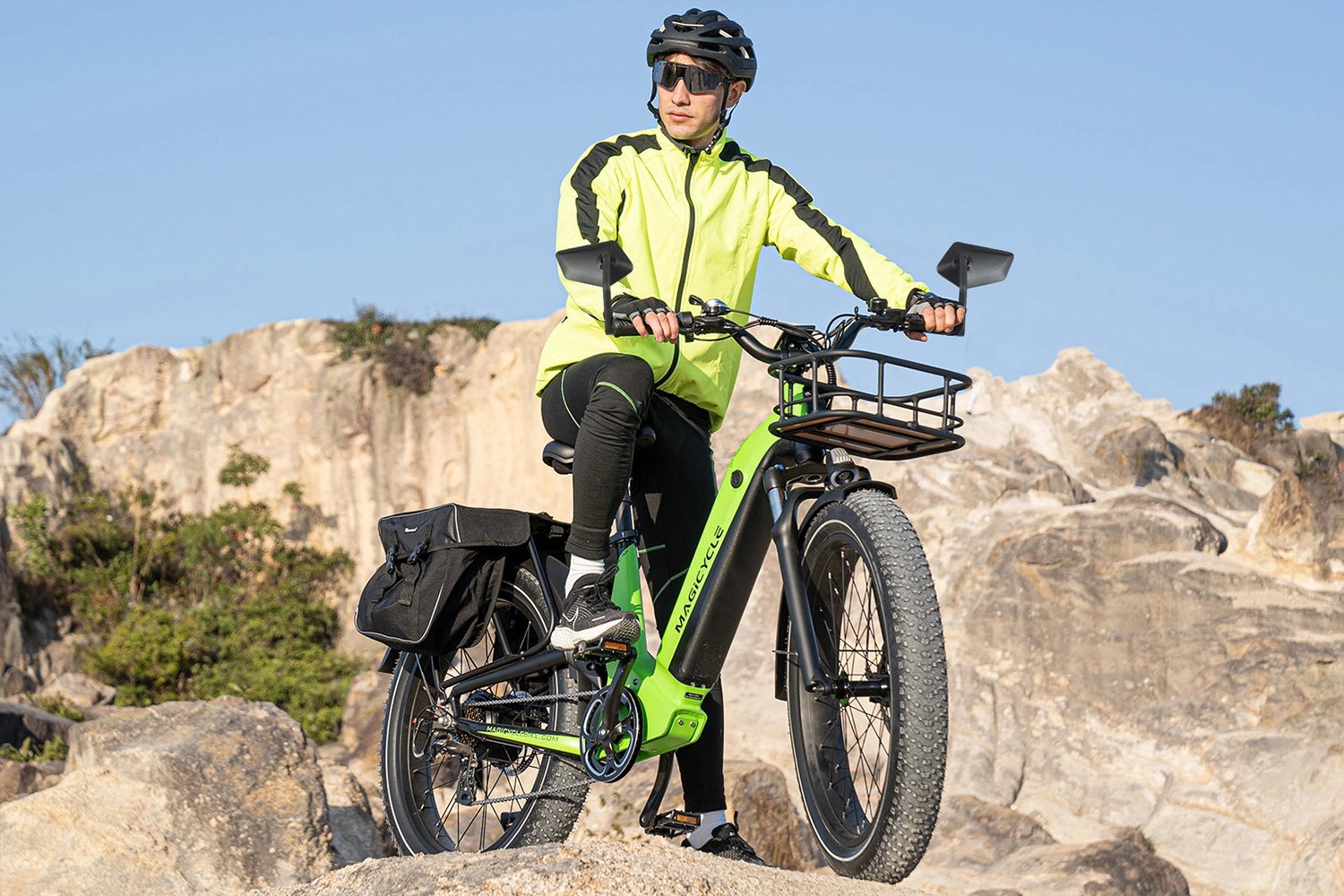 Magicycle Extra-Large Handlebar Ebike Mirror、mySite、bearsvspackers