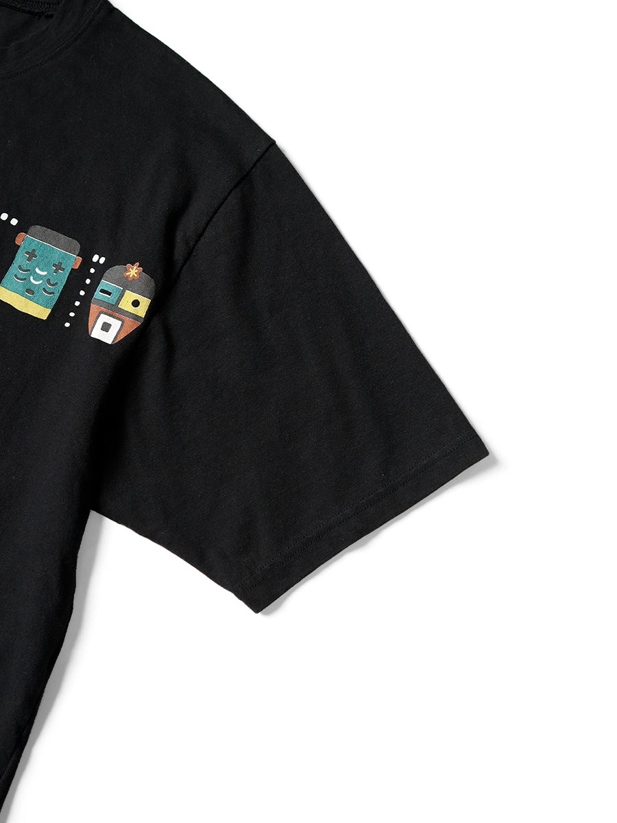 KAPITAL 20 / Jersey Crew Neck Tee ( PECKISH & KACHINA pt )  K2503SC059 