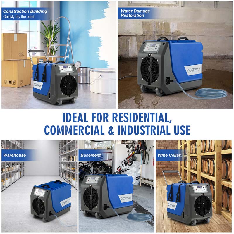 Eletriclife 180 PPD Portable Commercial Dehumidifier